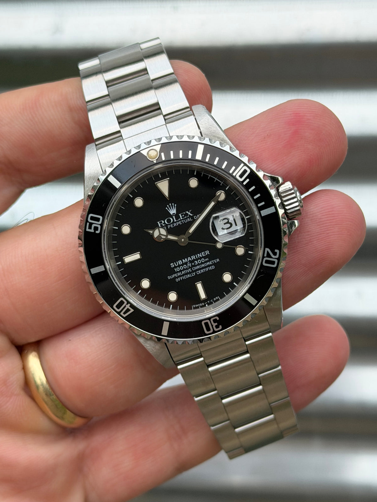 Rolex Submariner Date “Patina Tritium Dial” 40mm Ref.16610 Box & Papers
