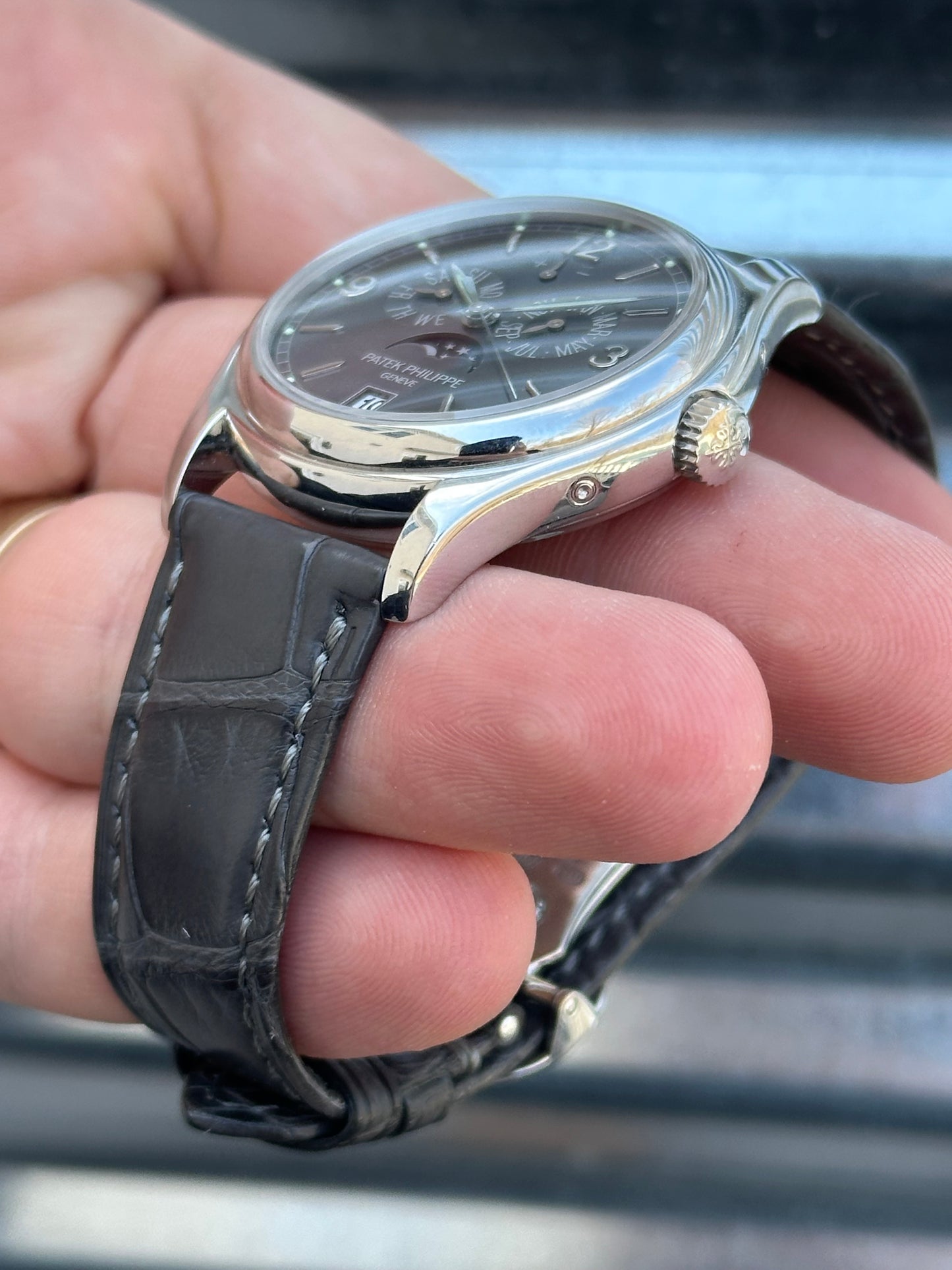 Patek Philippe 39mm Ref.5146G Annual Calendar Moonphase