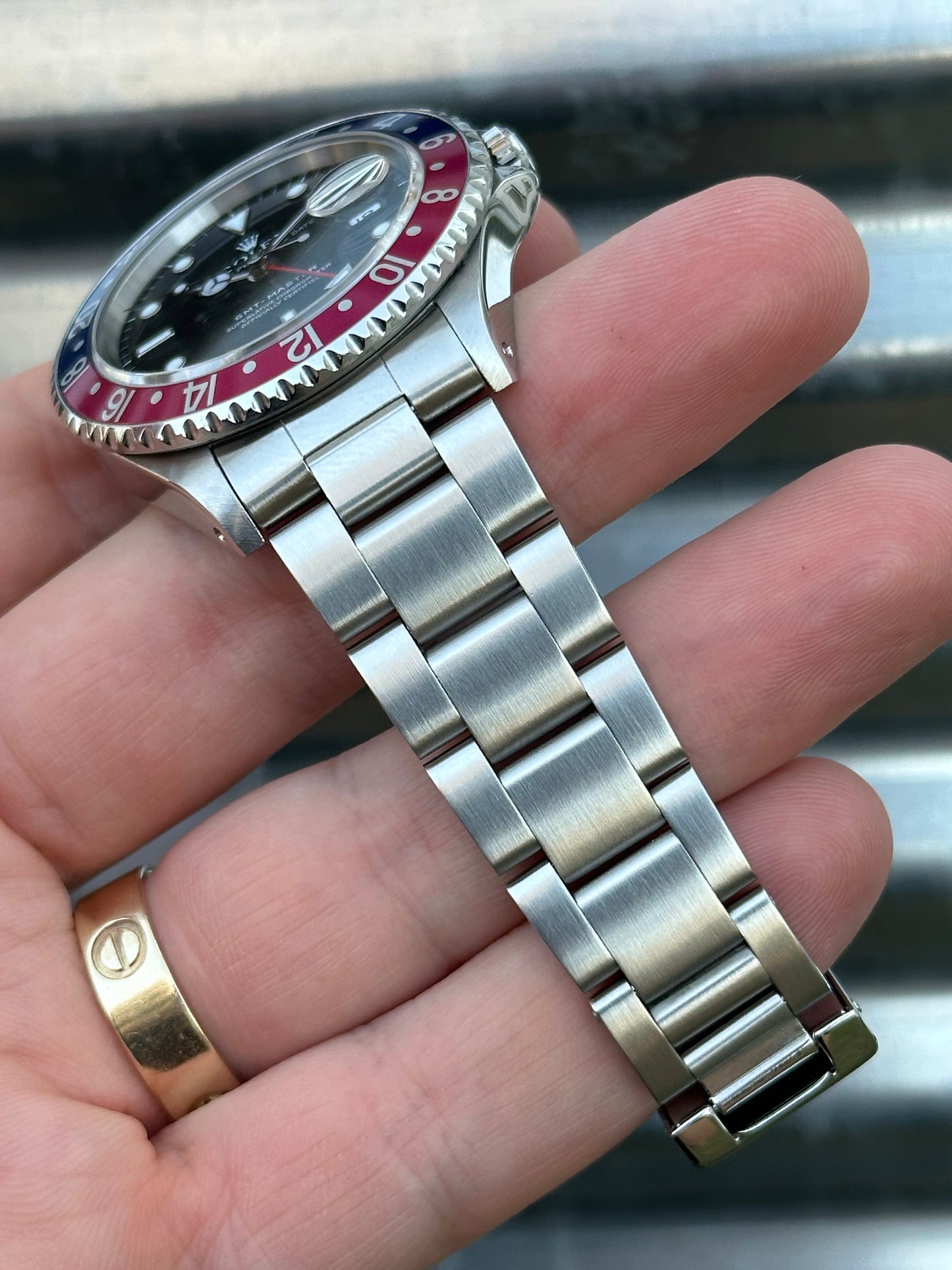 Rolex GMT Master Pepsi 40mm Ref.16700 Box & Papers