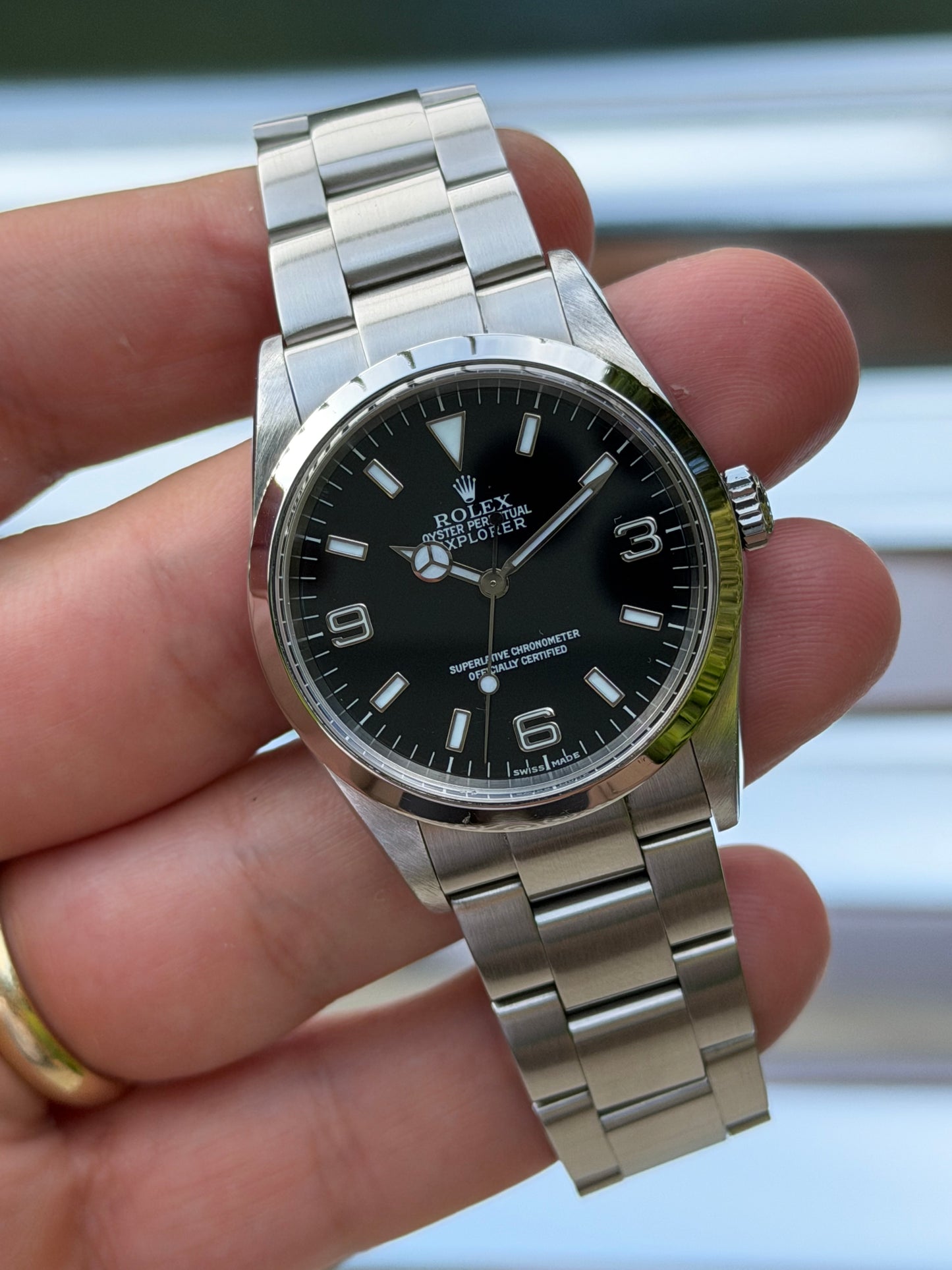 Rolex Explorer 36mm Ref.114270 Box & Papers