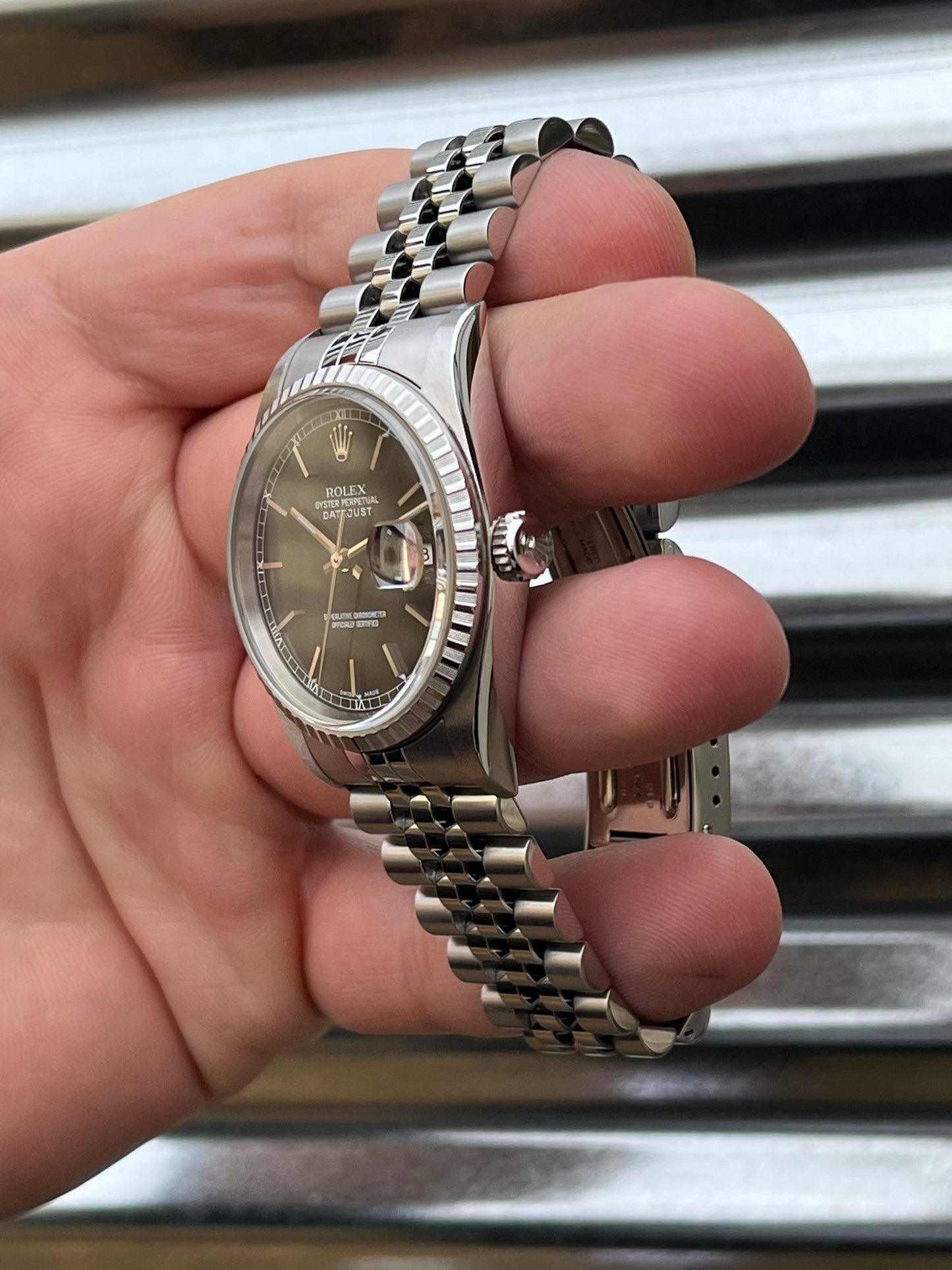 Rolex Datejust 36mm Ref.16220 Black Dial