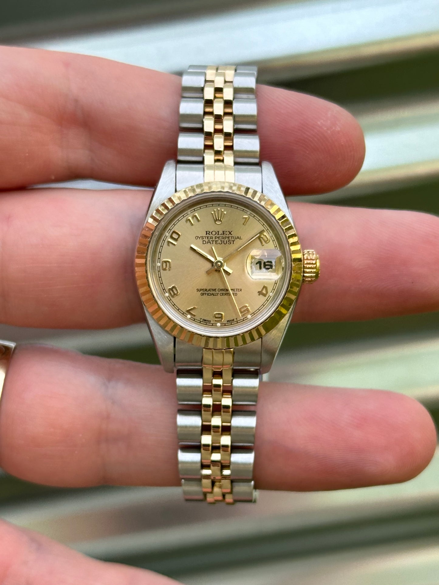 Rolex Ladies Datejust 26mm Ref.69173 Box & Papers