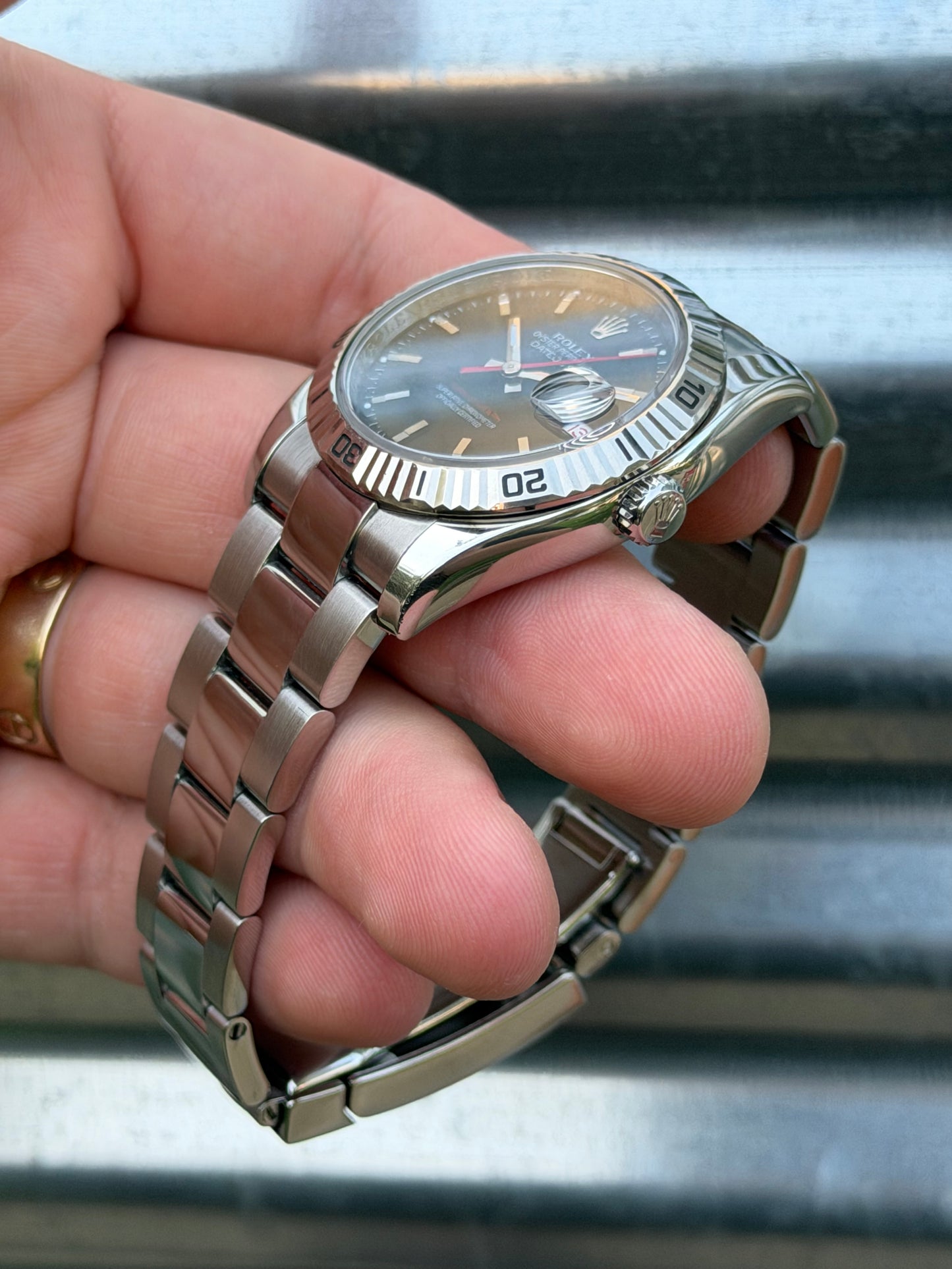 Rolex Datejust Turn-O-Graph 36 Ref.116264 Box & Papers