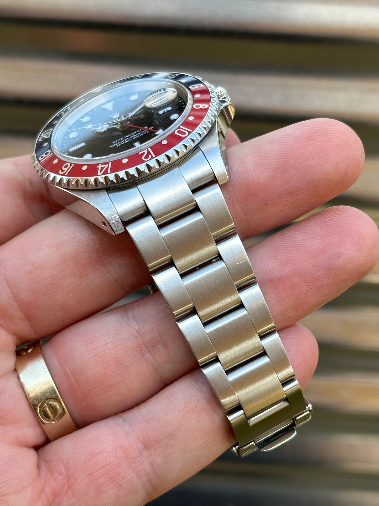 Rolex GMT Master II “Pepsi” 40mm Ref.16710 Year 2000 Box & Papers