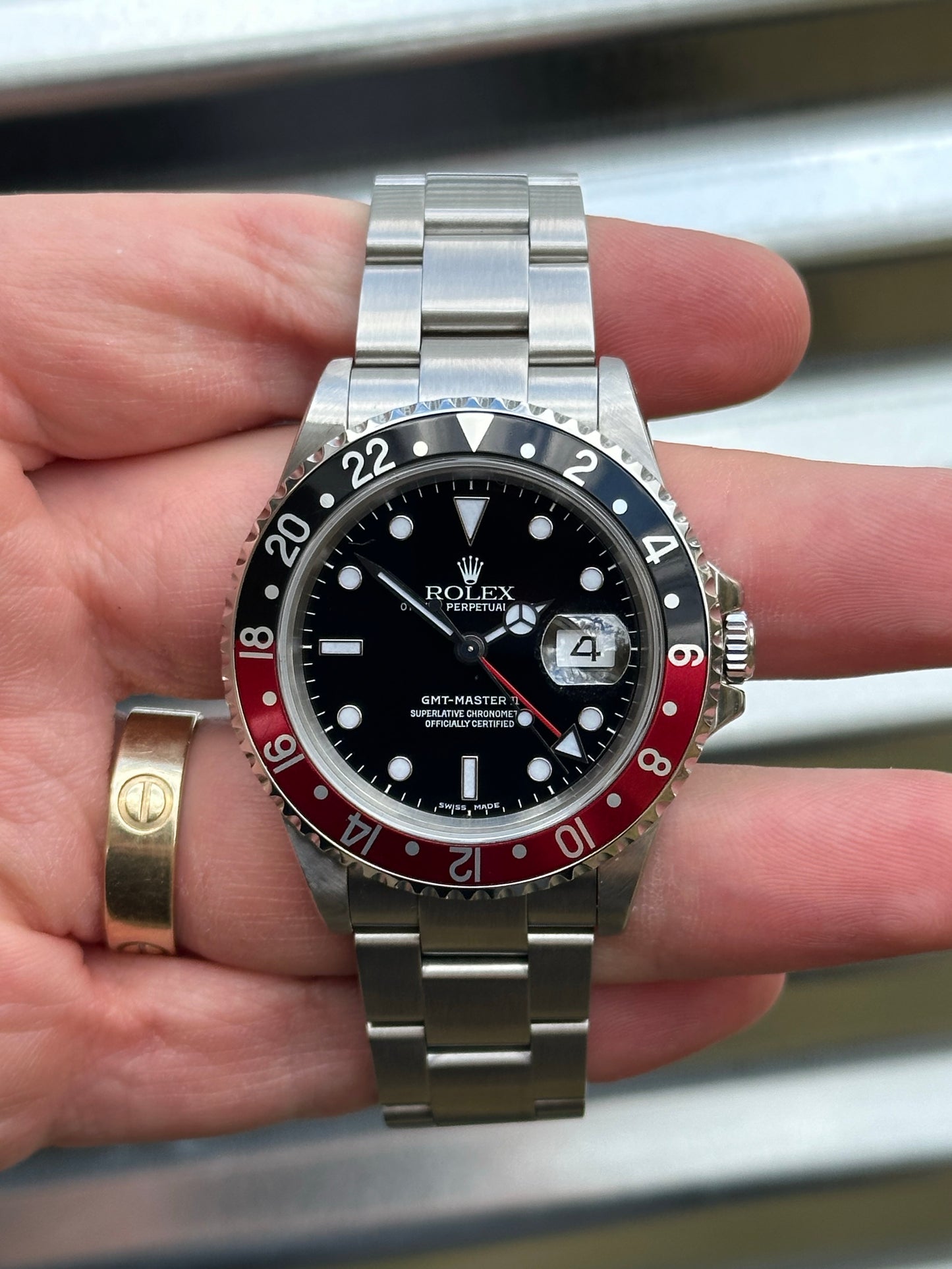 Rolex GMT Master II “Coke” 40mm Ref.16710 Watch Only