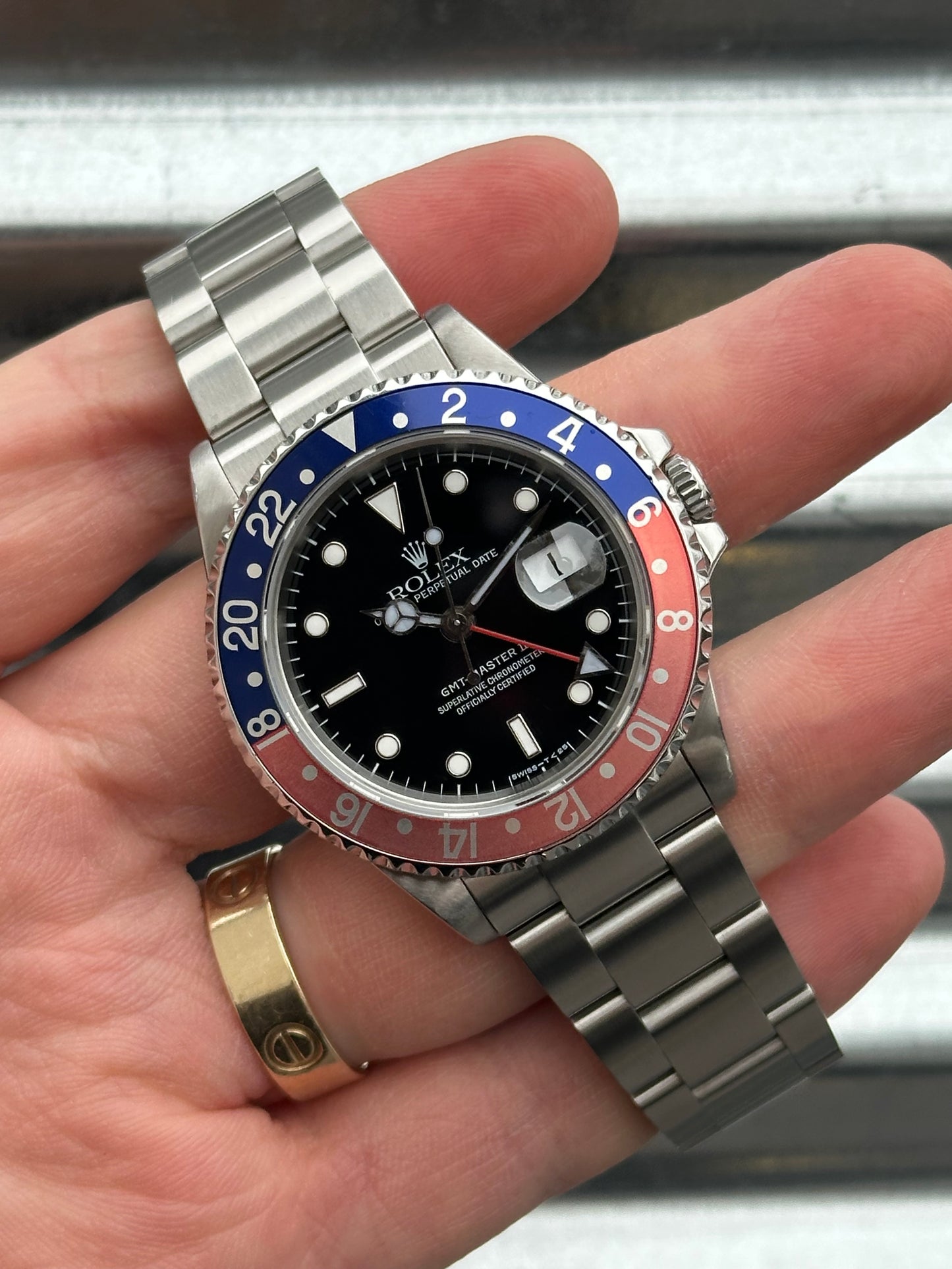 Rolex GMT Master II “Pepsi” 40mm Ref.16710 Watch Only