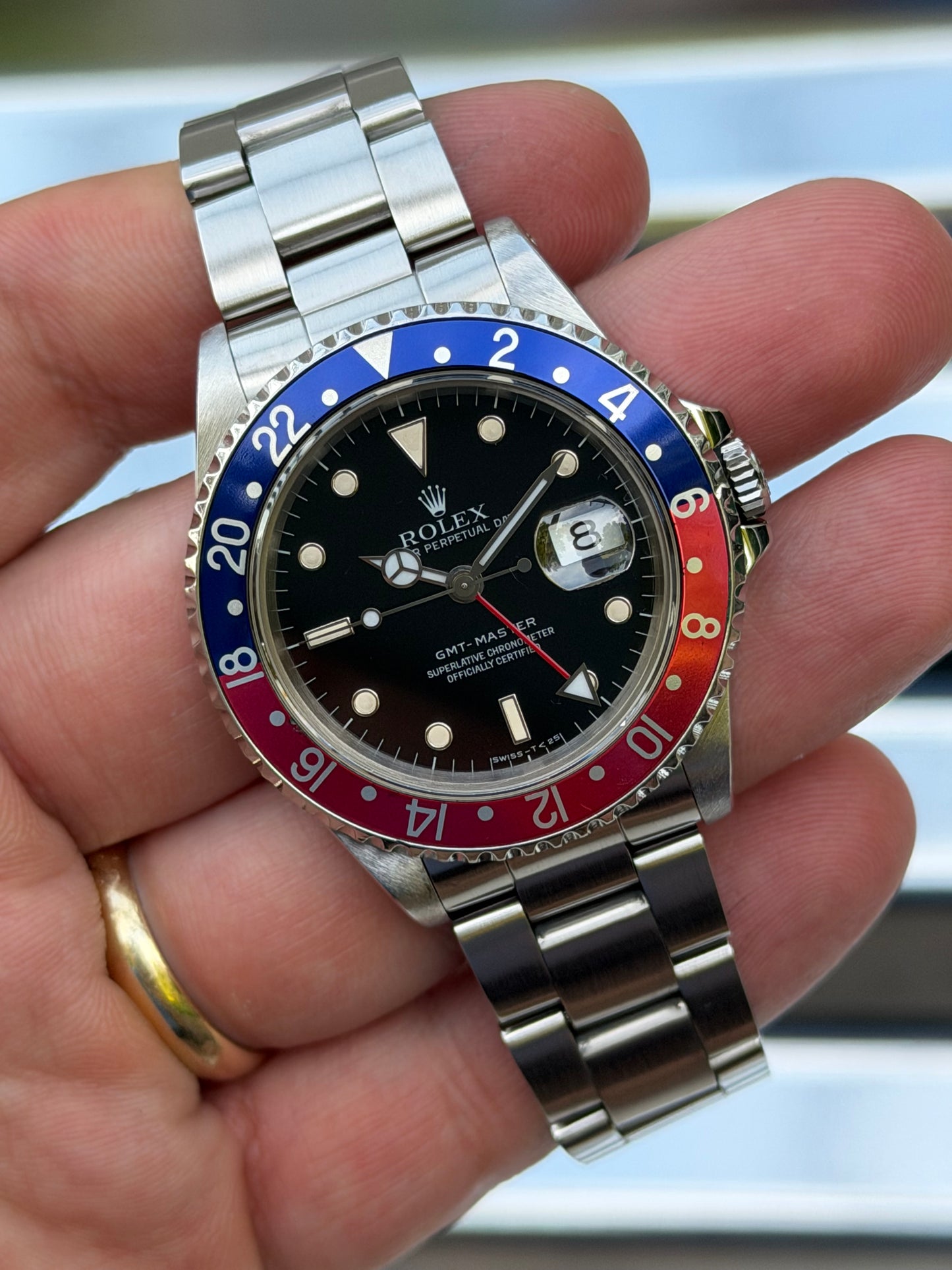 Rolex GMT Master Pepsi 40mm Ref.16700 Watch Only