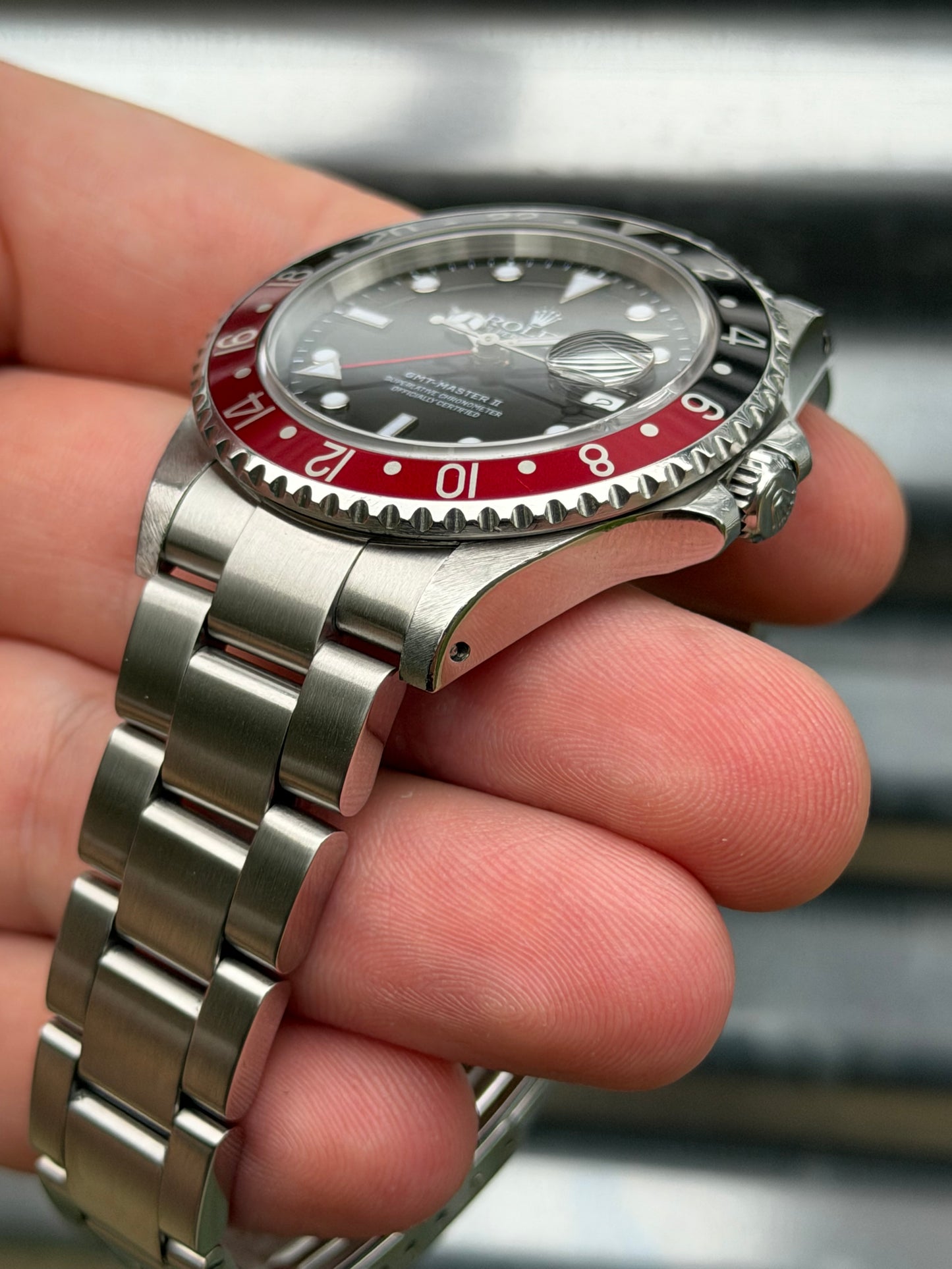 Rolex GMT Master II Coke 40mm Ref.16710 Box & Papers