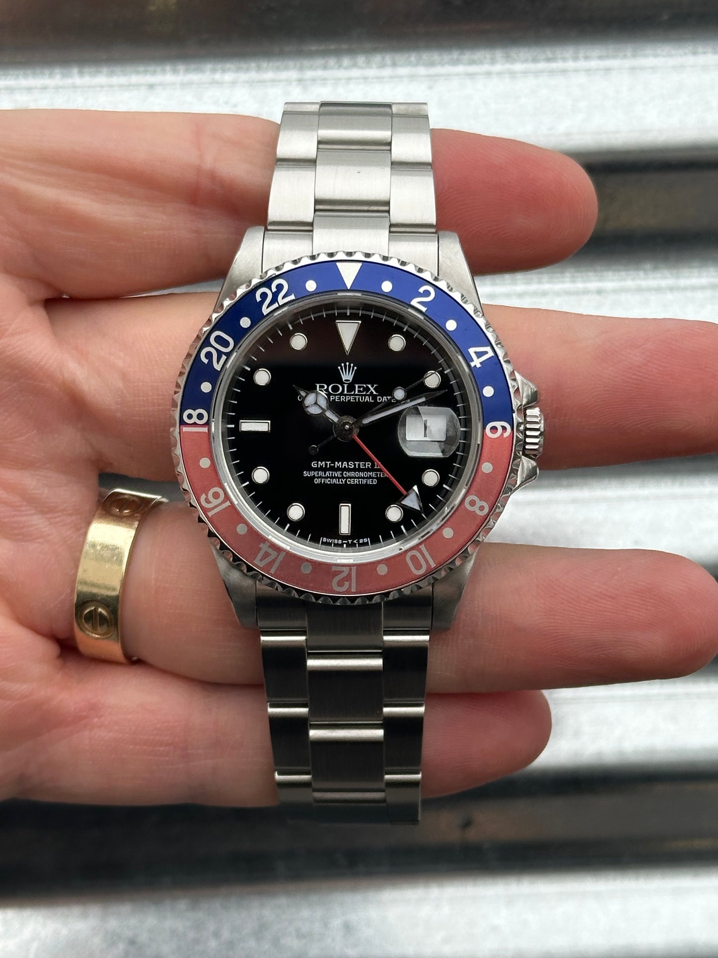 Rolex GMT Master II “Pepsi” 40mm Ref.16710 Watch Only