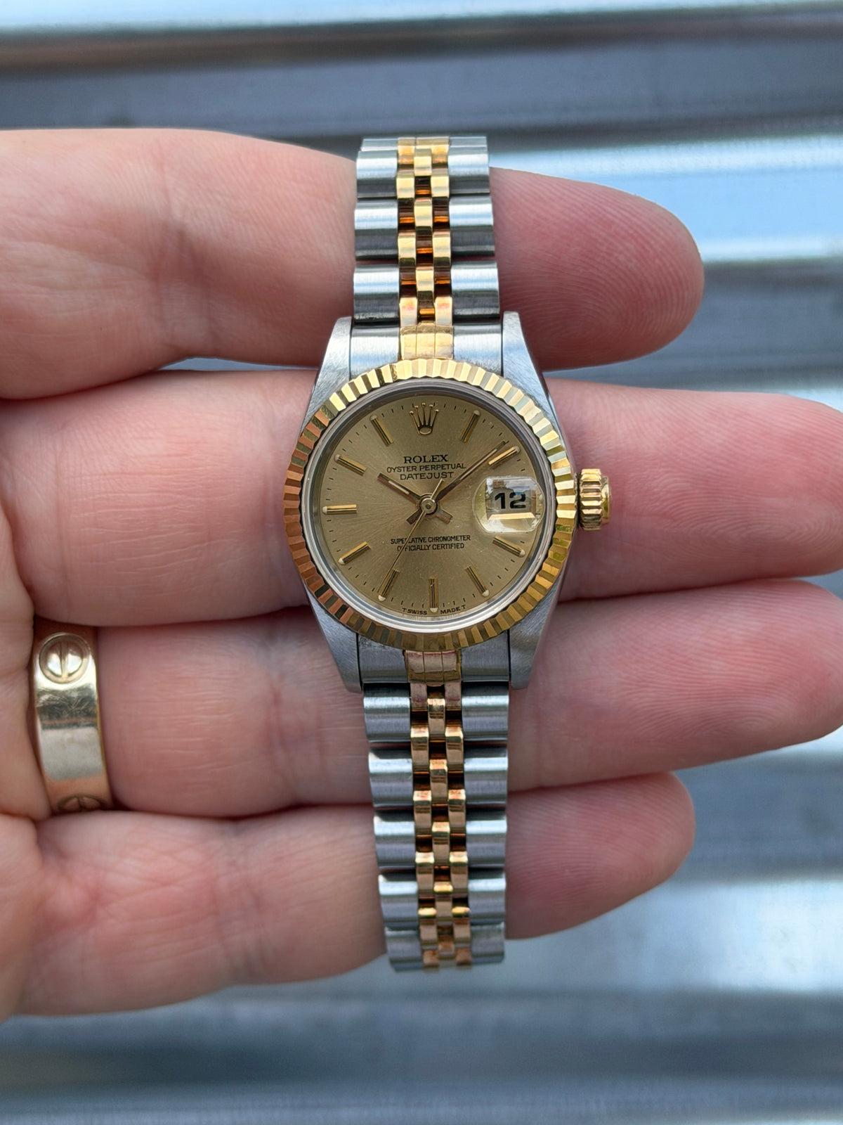 Rolex Ladies Datejust 26mm Ref.69173 Box & Papers