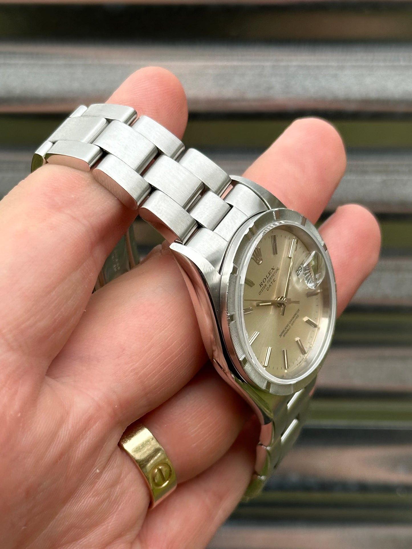 Rolex Oyster Perpetual Date 34mm Ref.15210