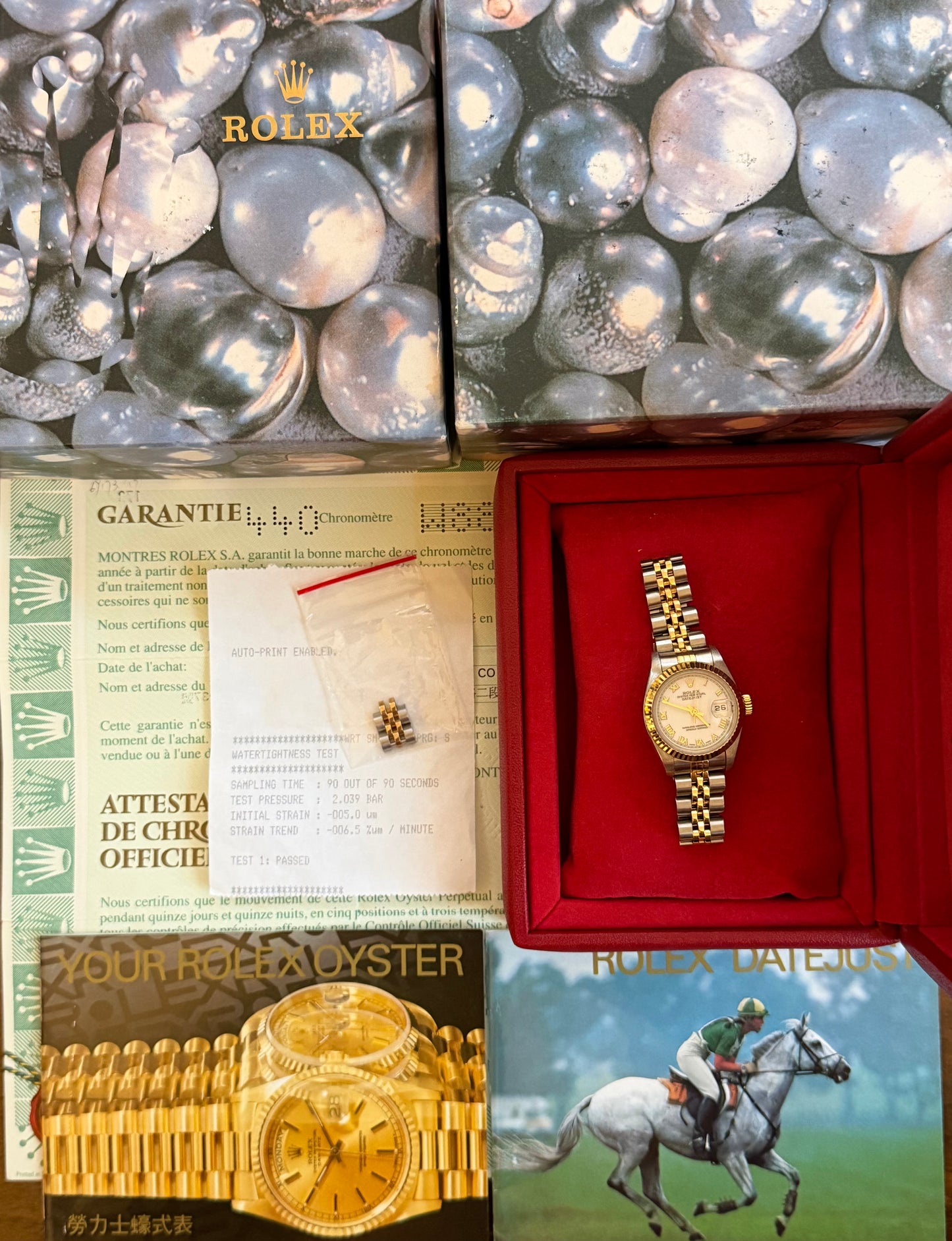 Rolex Ladies Datejust 26mm Ref.69173 Box & Papers