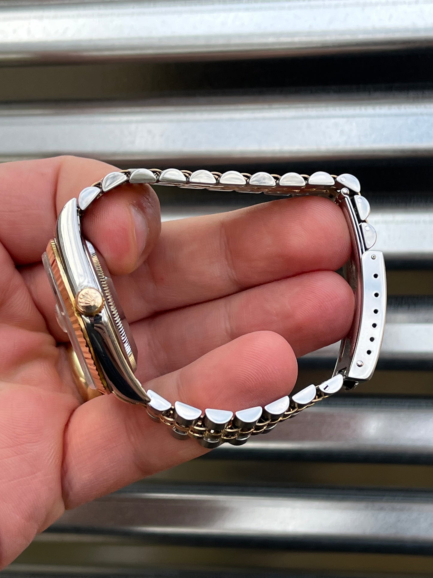 Rolex Datejust “Pyramid Dial” 36mm Ref.16233 Box & Papers