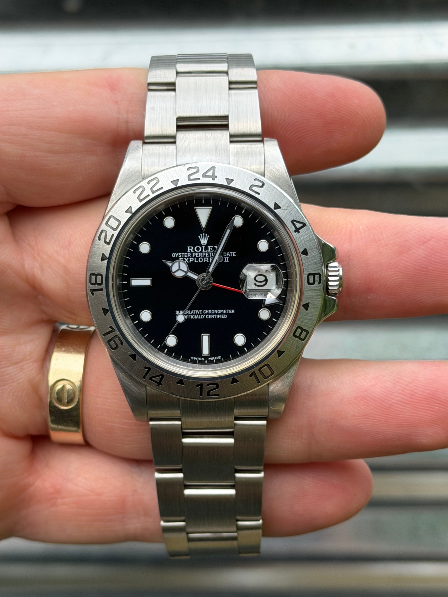 Rolex Explorer II 40mm Ref.16570 Box & Papers