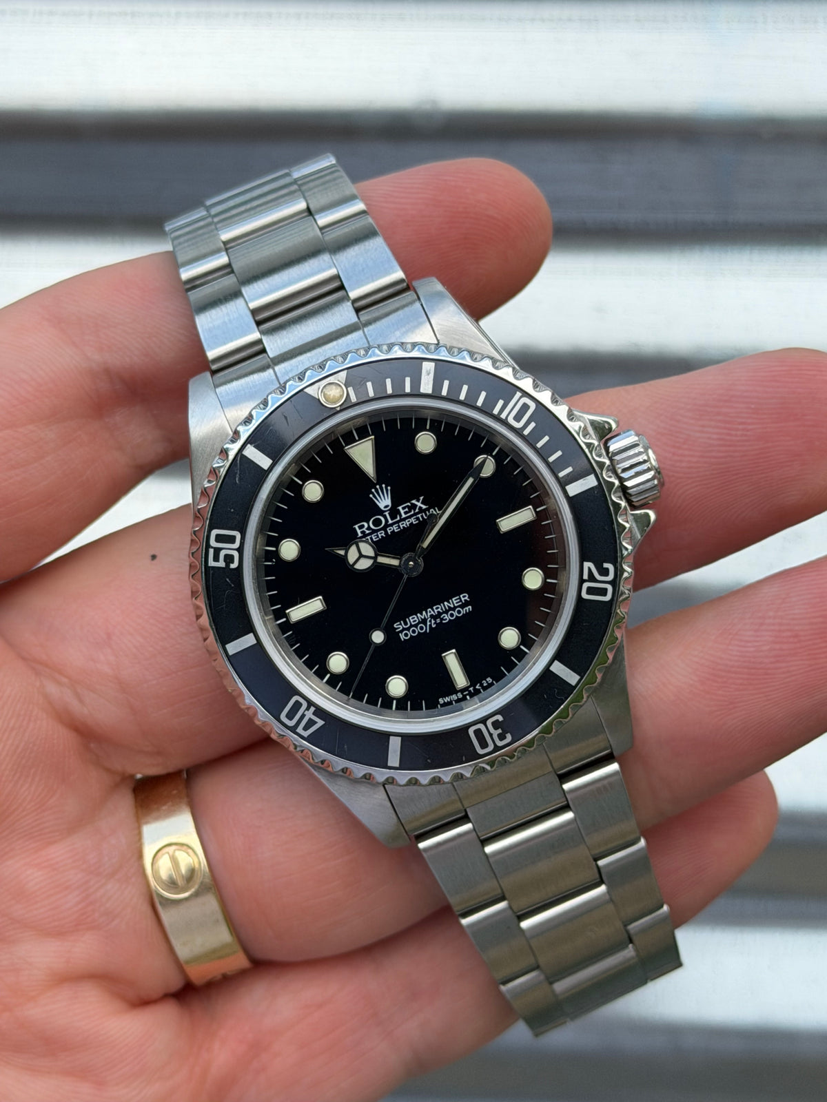 Rolex Submariner No Date 40mm 14060 Box & Papers