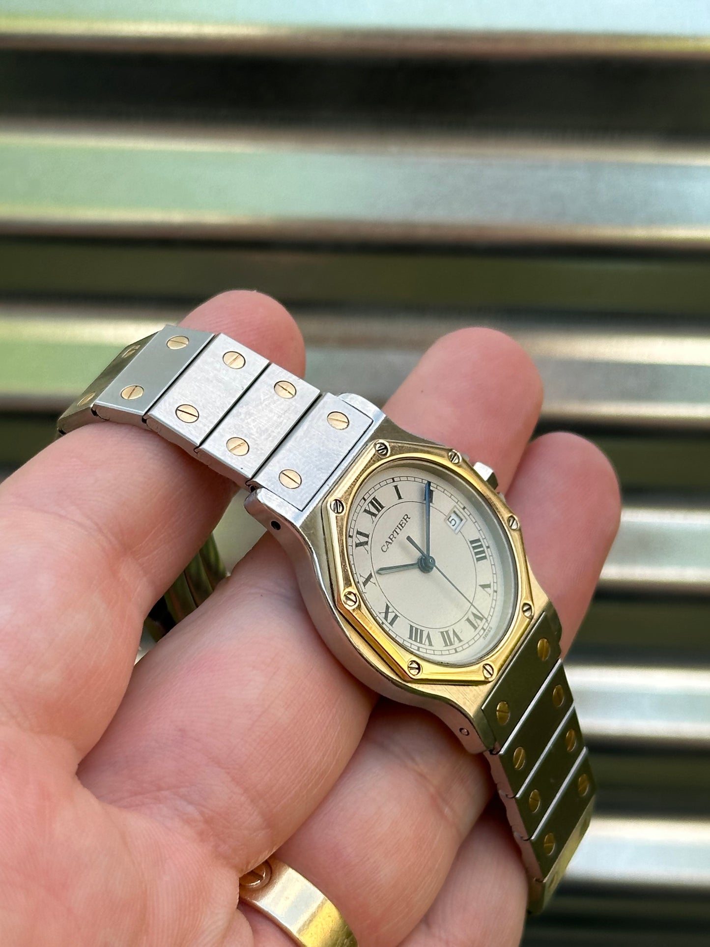Cartier Santos Octagon Ref.187902 Quartz Box & Papers