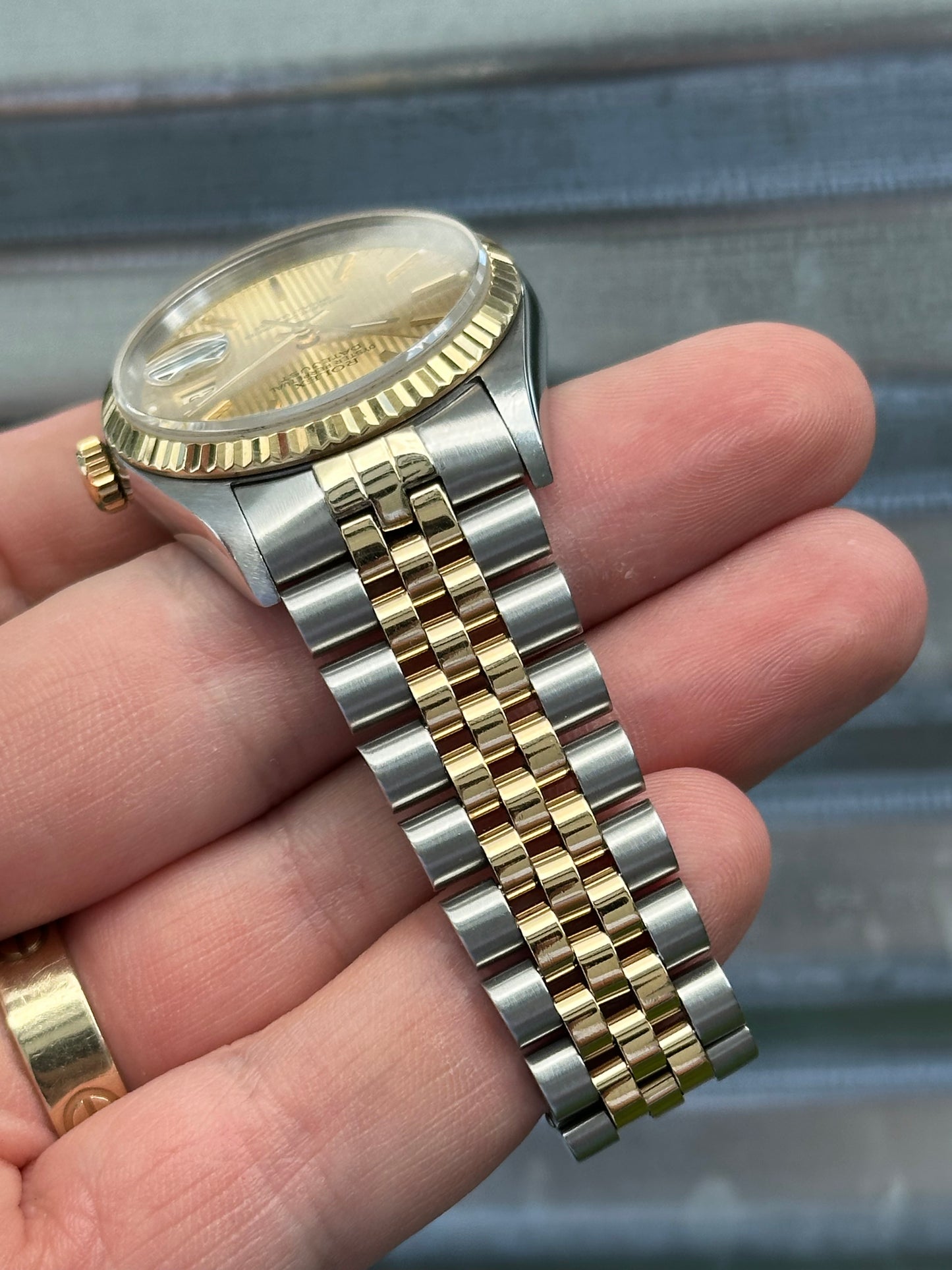 Rolex Datejust Tapestry Dial 36mm Ref.16233 Box & Papers