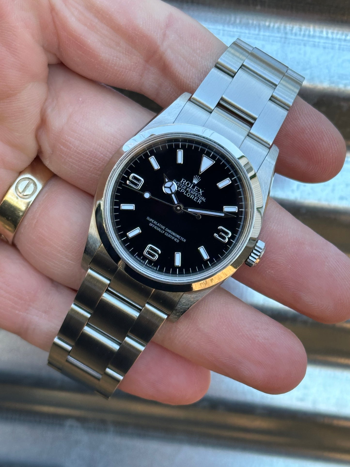 Rolex Explorer 36mm Ref.114270 Box & Papers