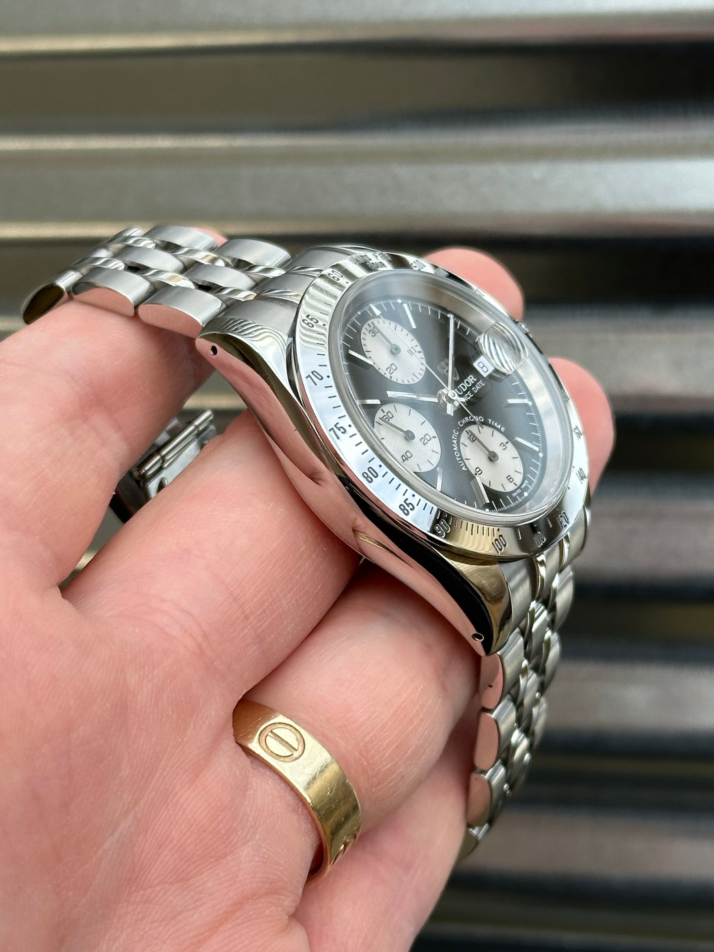 Tudor Prince Date Chronograph 40mm Ref.79280 Box & Papers