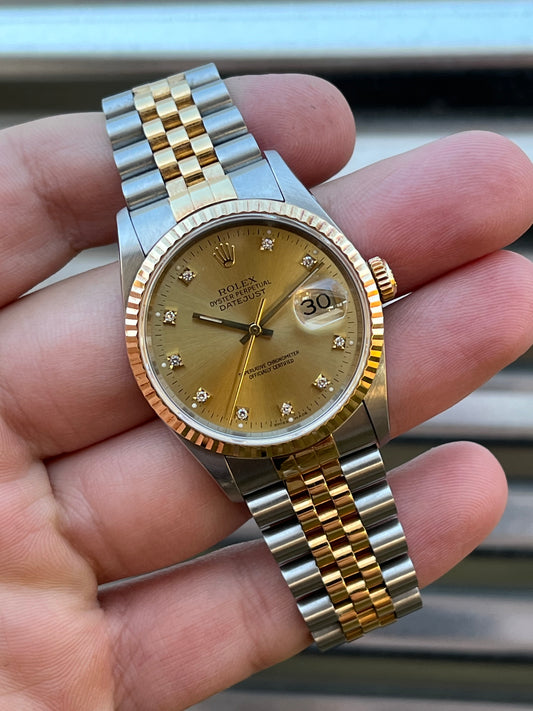 Rolex Datejust 36mm Ref.16233 Box & Papers