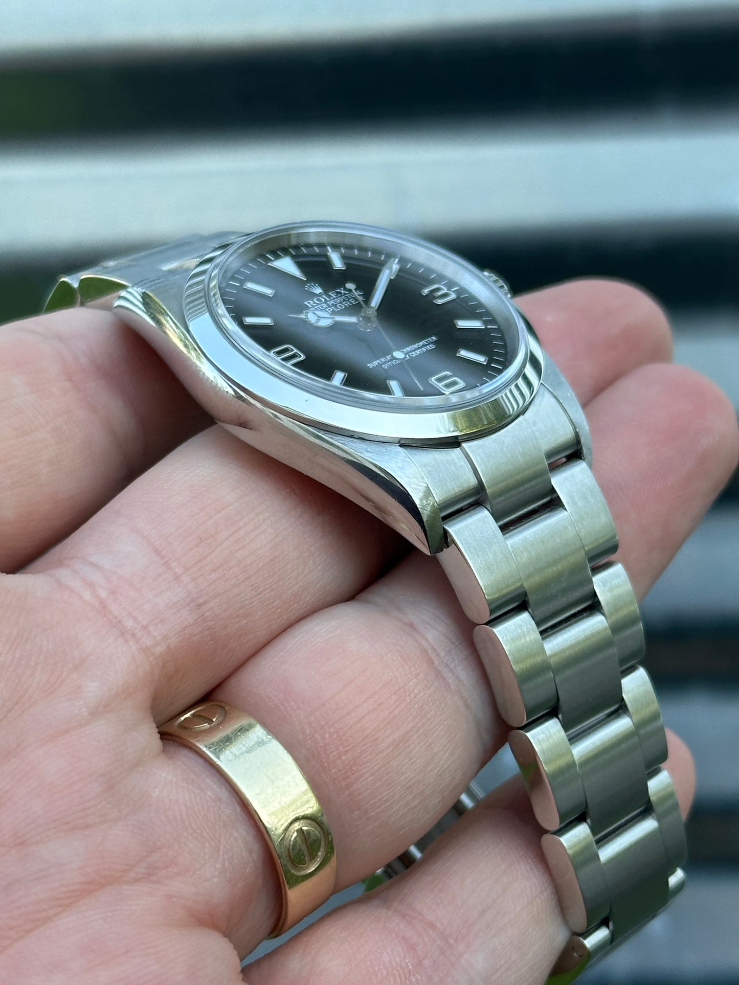 Rolex Explorer 36mm Ref.114270 Box & Papers