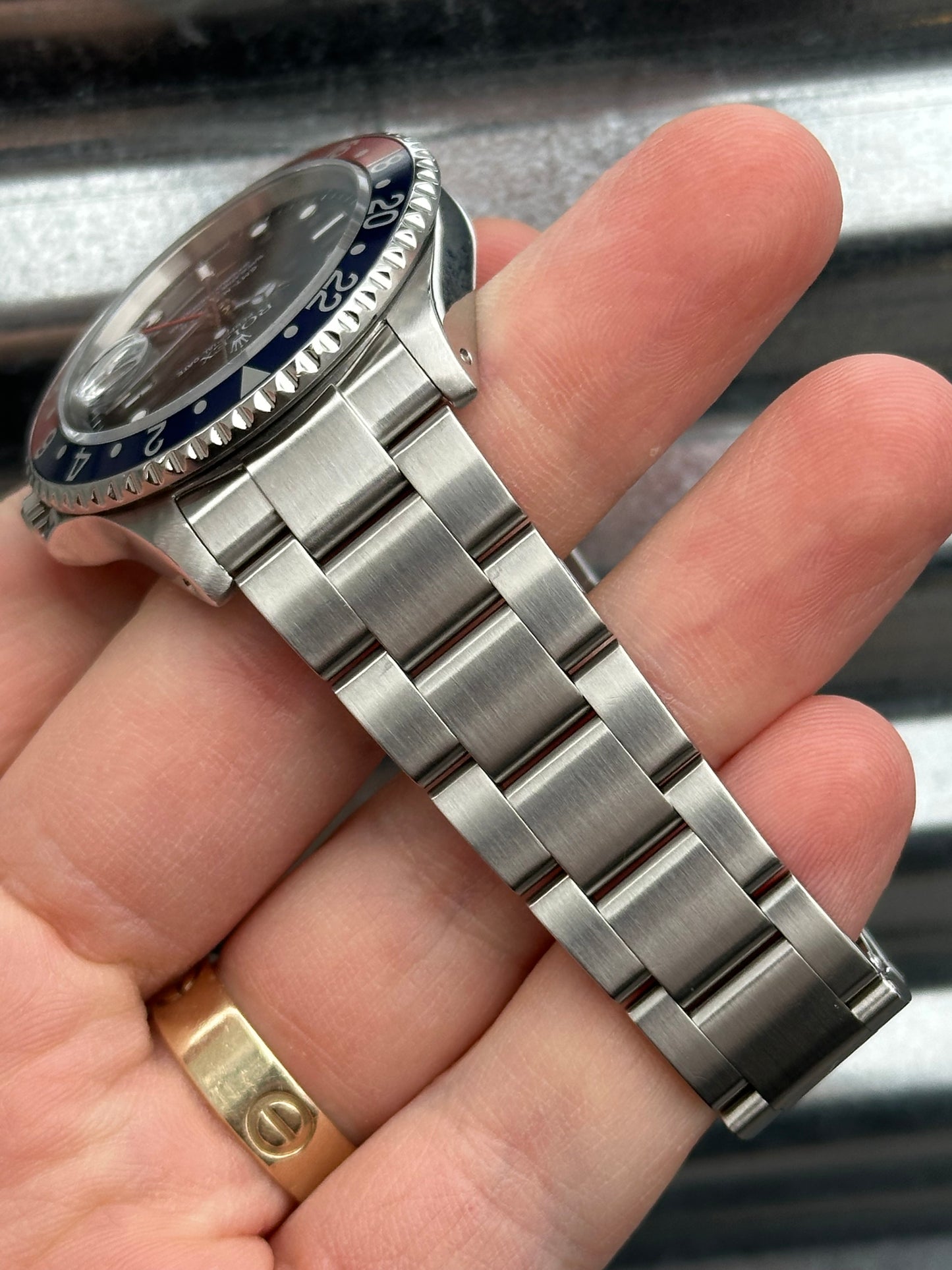 Rolex GMT Master II “Pepsi” 40mm Ref.16710 Watch Only