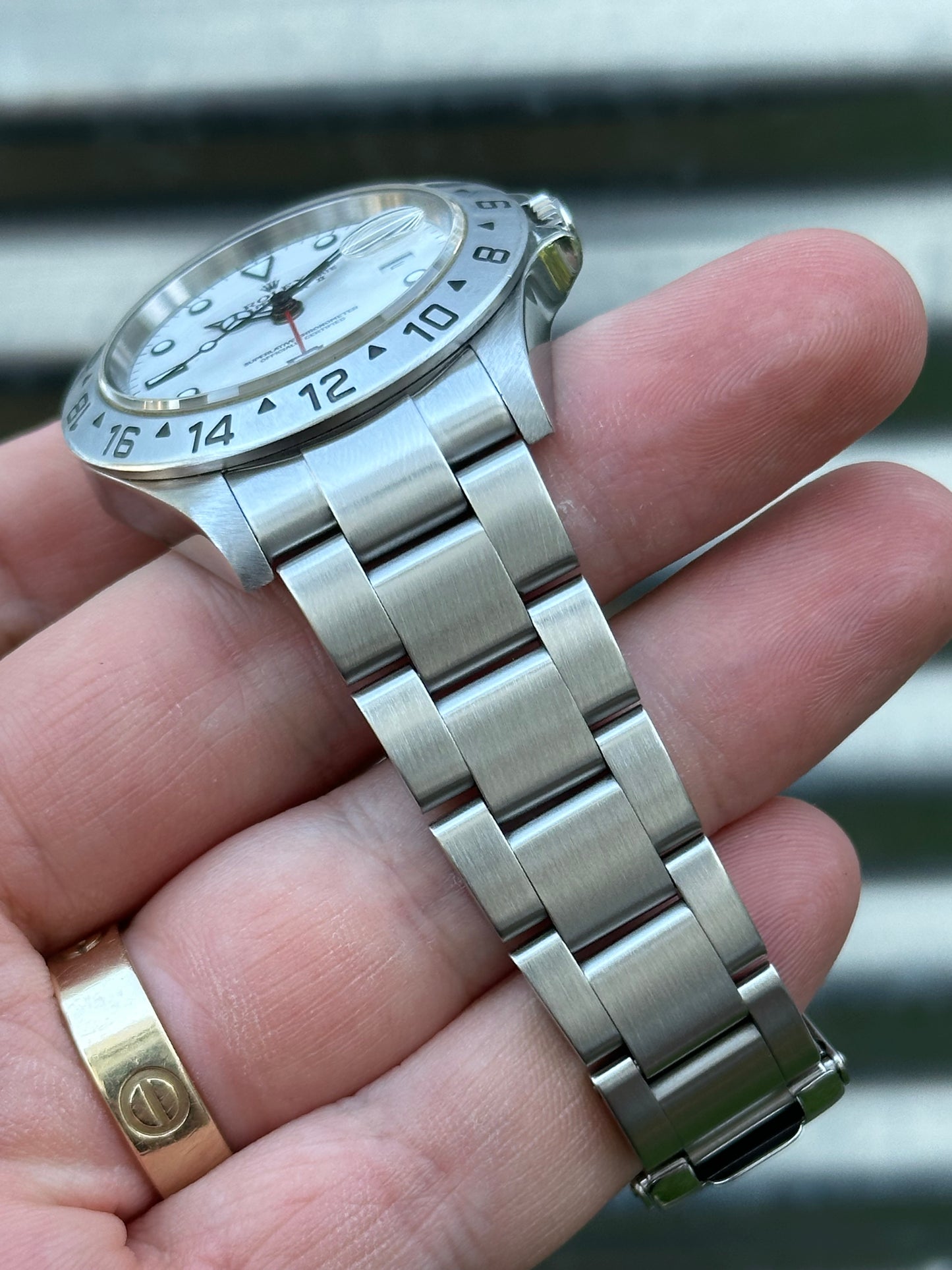 Rolex Explorer II “Polar” 40mm Ref.16570 Box & Papers