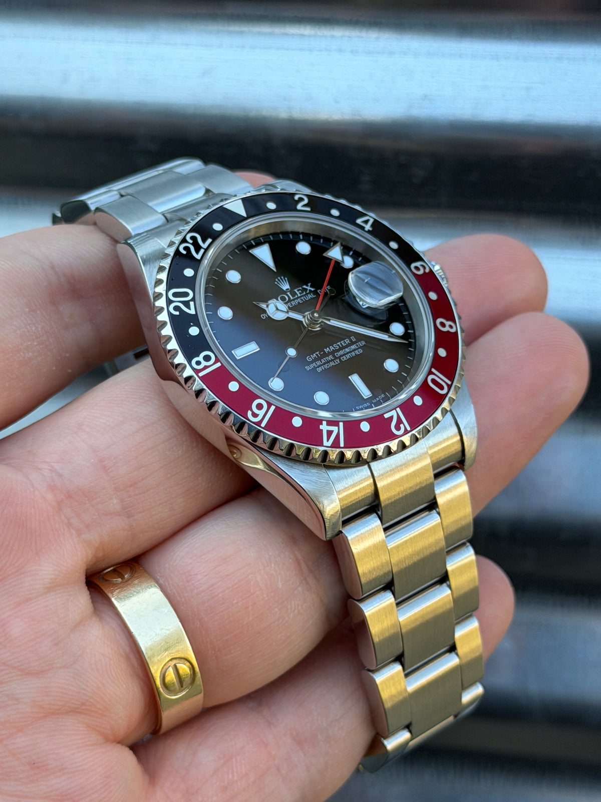 Rolex GMT Master II Coke 40mm Ref.16710 Watch Only