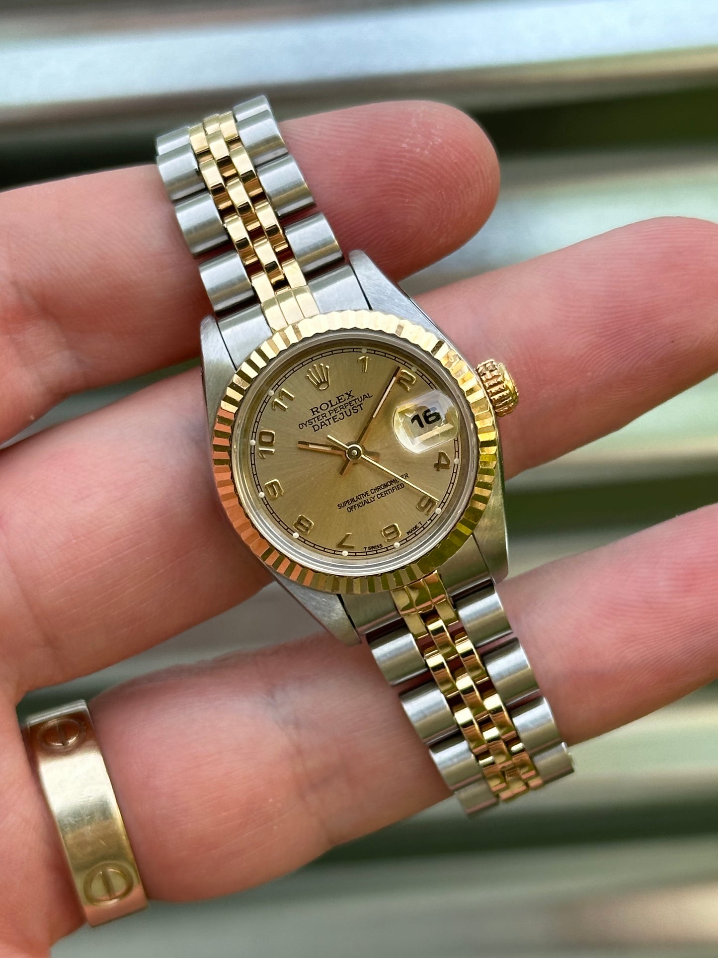 Rolex Ladies Datejust 26mm Ref.69173 Box & Papers