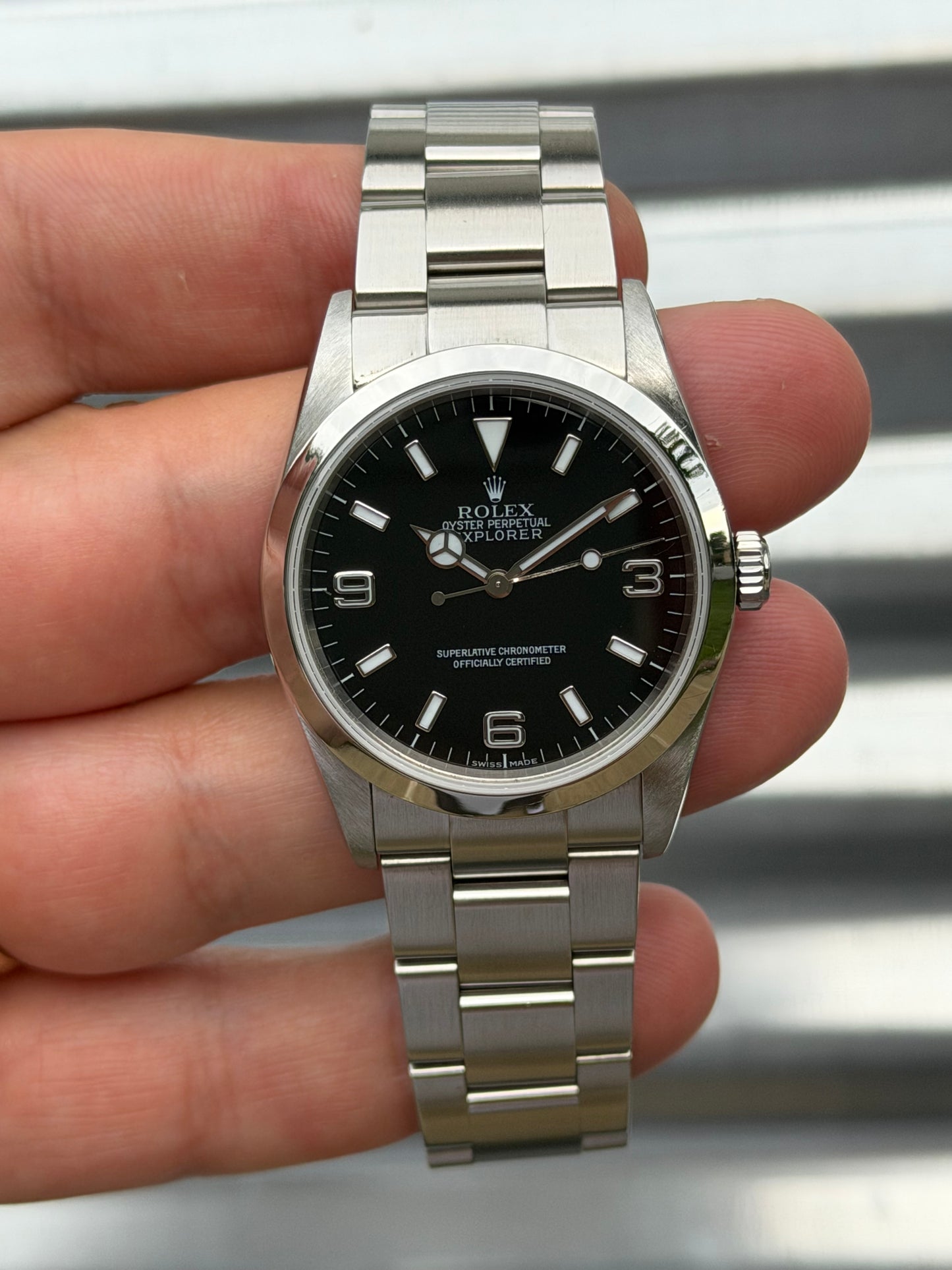 Rolex Explorer 36mm Ref.114270 Box & Papers