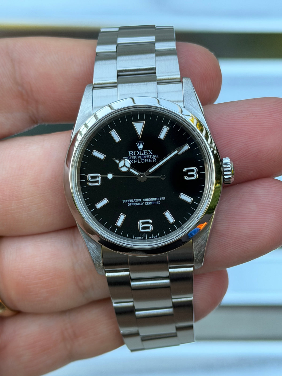 Rolex Explorer 36mm Ref.114270 Box & Papers