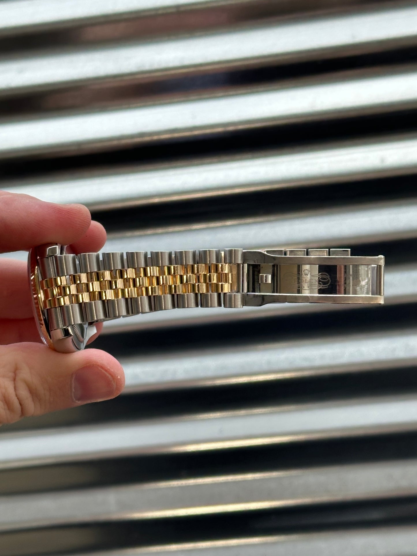 Rolex Datejust “White Diamond Dial” 36mm Red.116233 Box & Papers