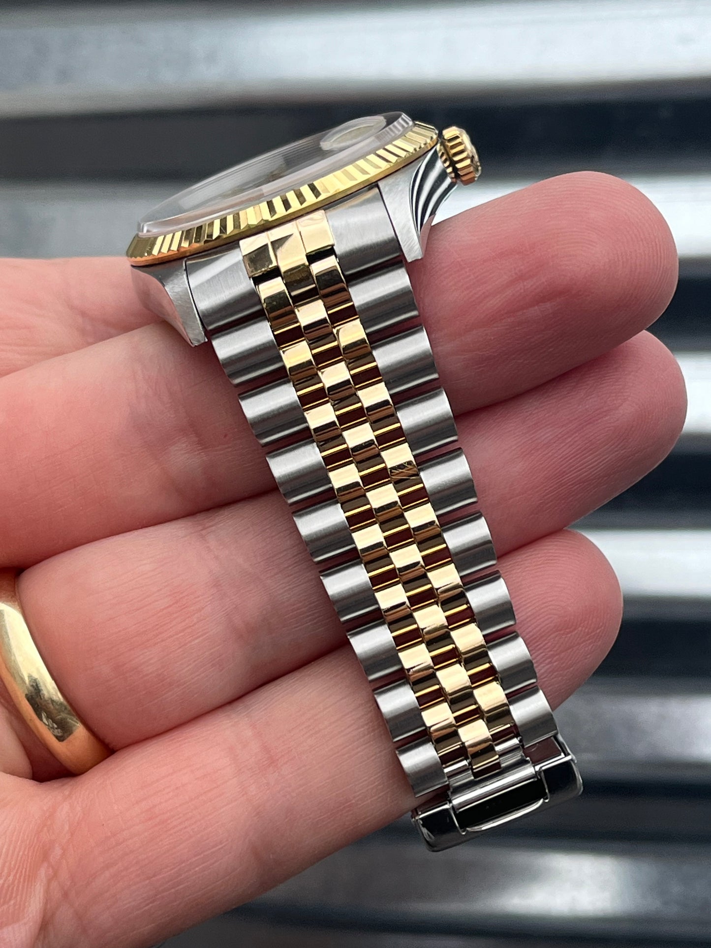 Rolex Datejust White Roman Numeral 36mm Ref.16233 Box & Papers