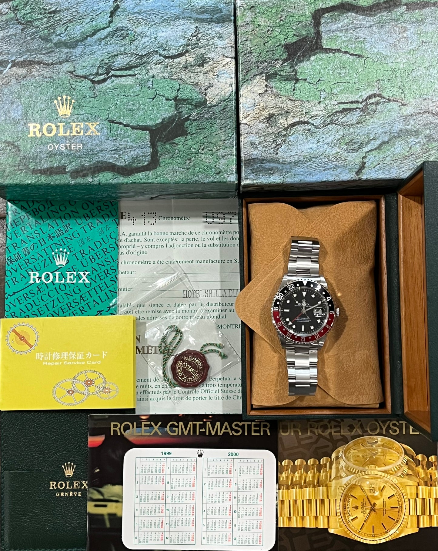 Rolex GMT Master II Coke 40mm Ref.16710 Box & Papers