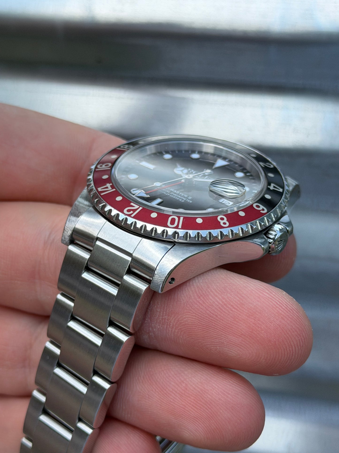 Rolex GMT Master II Coke 40mm Ref.16710 Box & Papers
