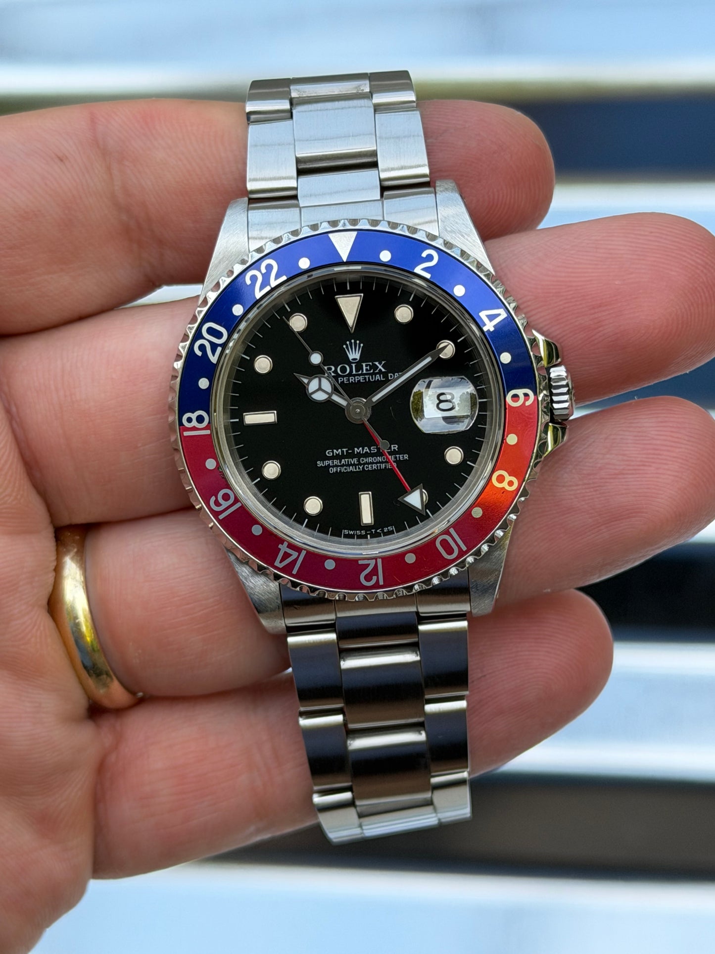 Rolex GMT Master Pepsi 40mm Ref.16700 Watch Only