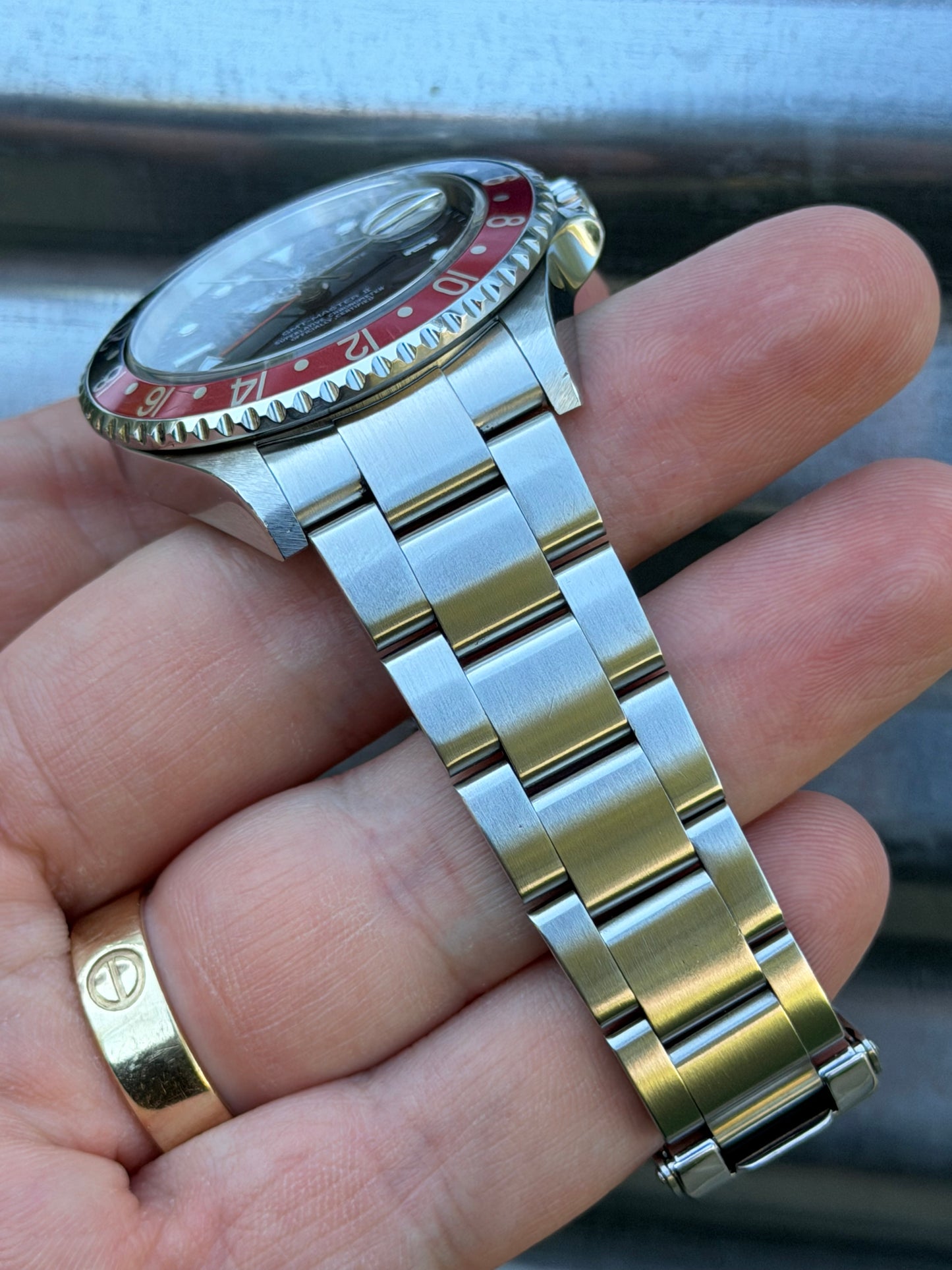 Rolex GMT Master II Pepsi 40mm Ref.16710 Box & Papers