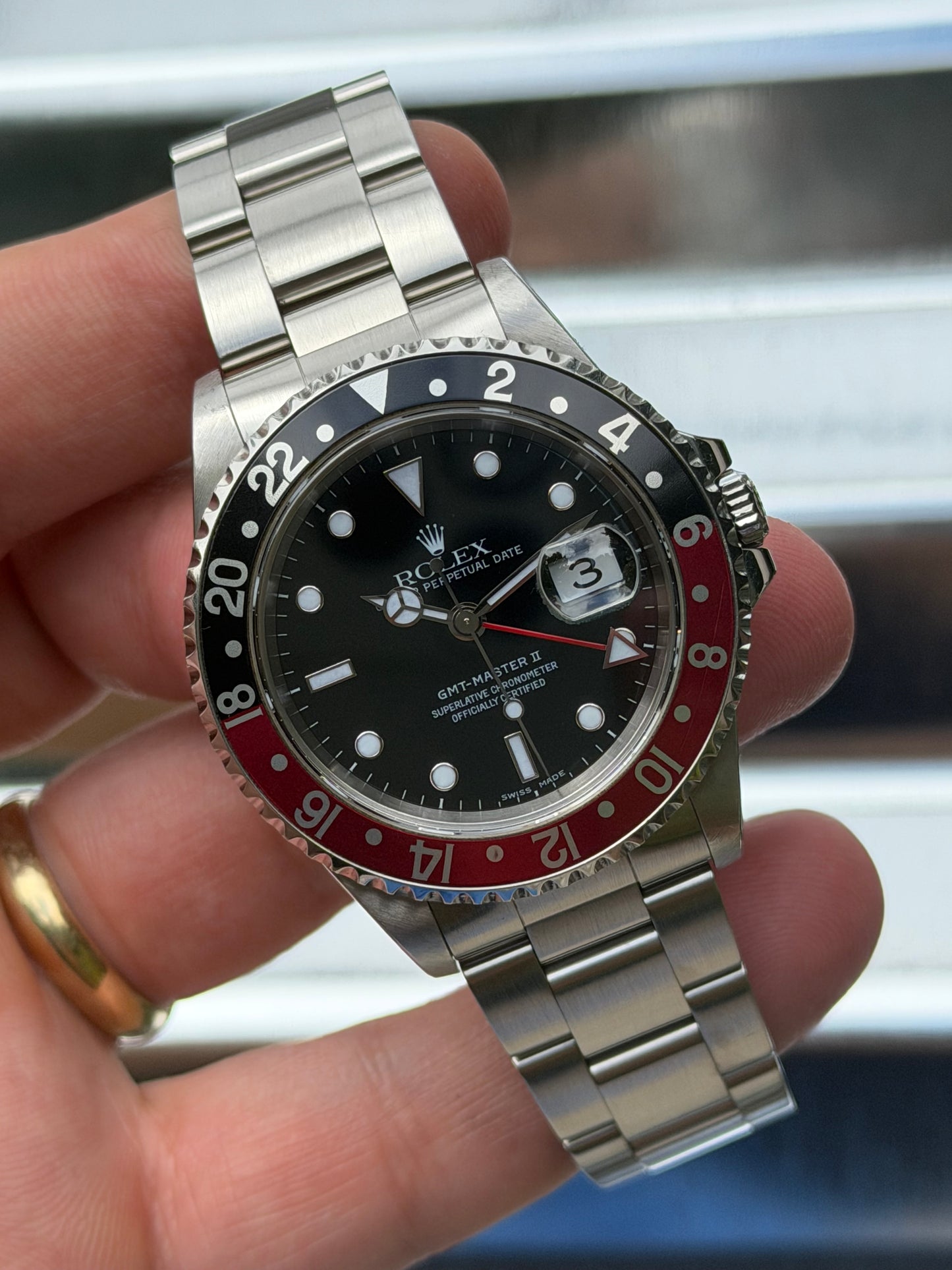 Rolex GMT Master II Coke 40mm Ref.16710