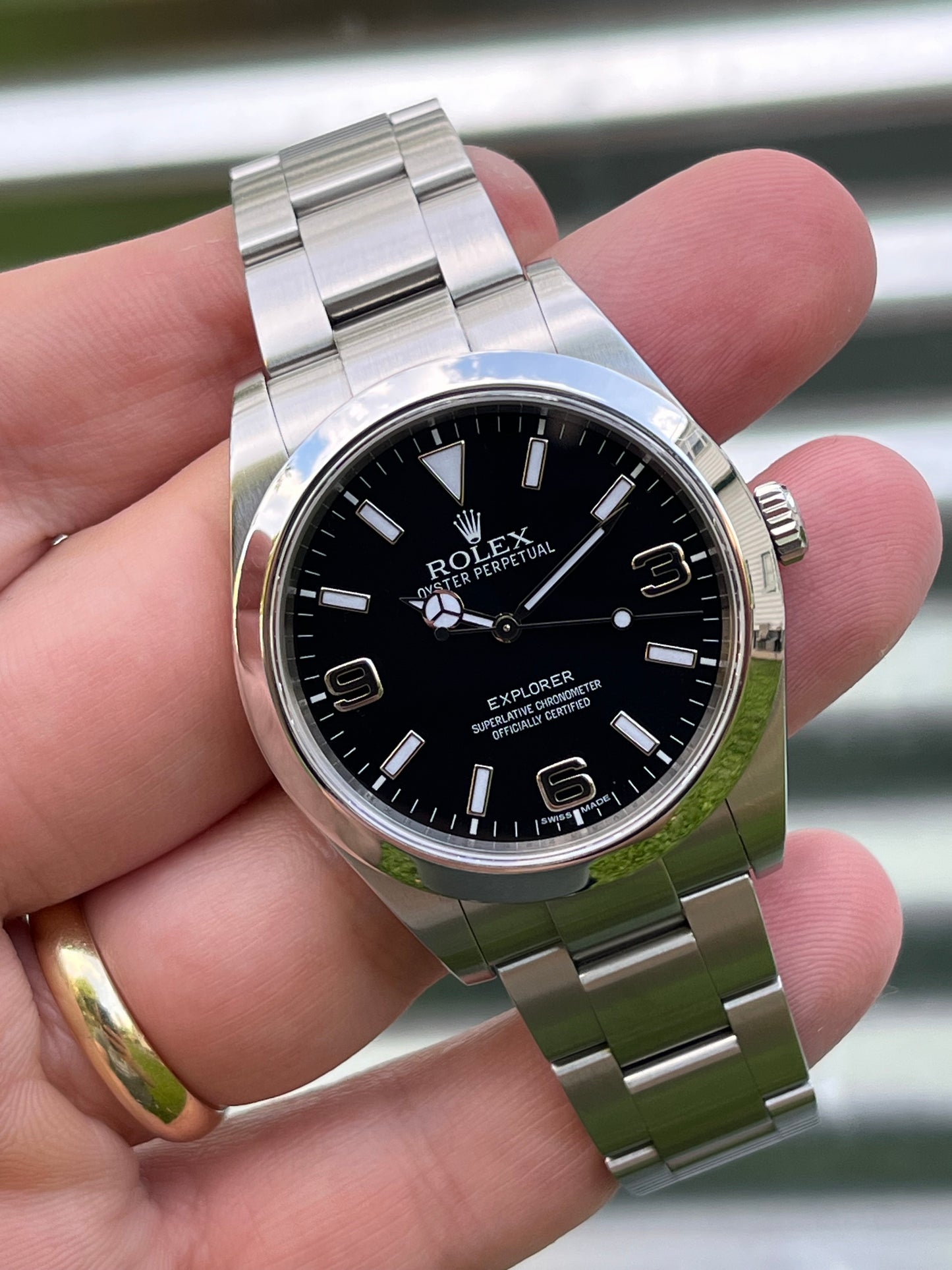 Rolex Explorer 39mm Ref.214270 Box & Card