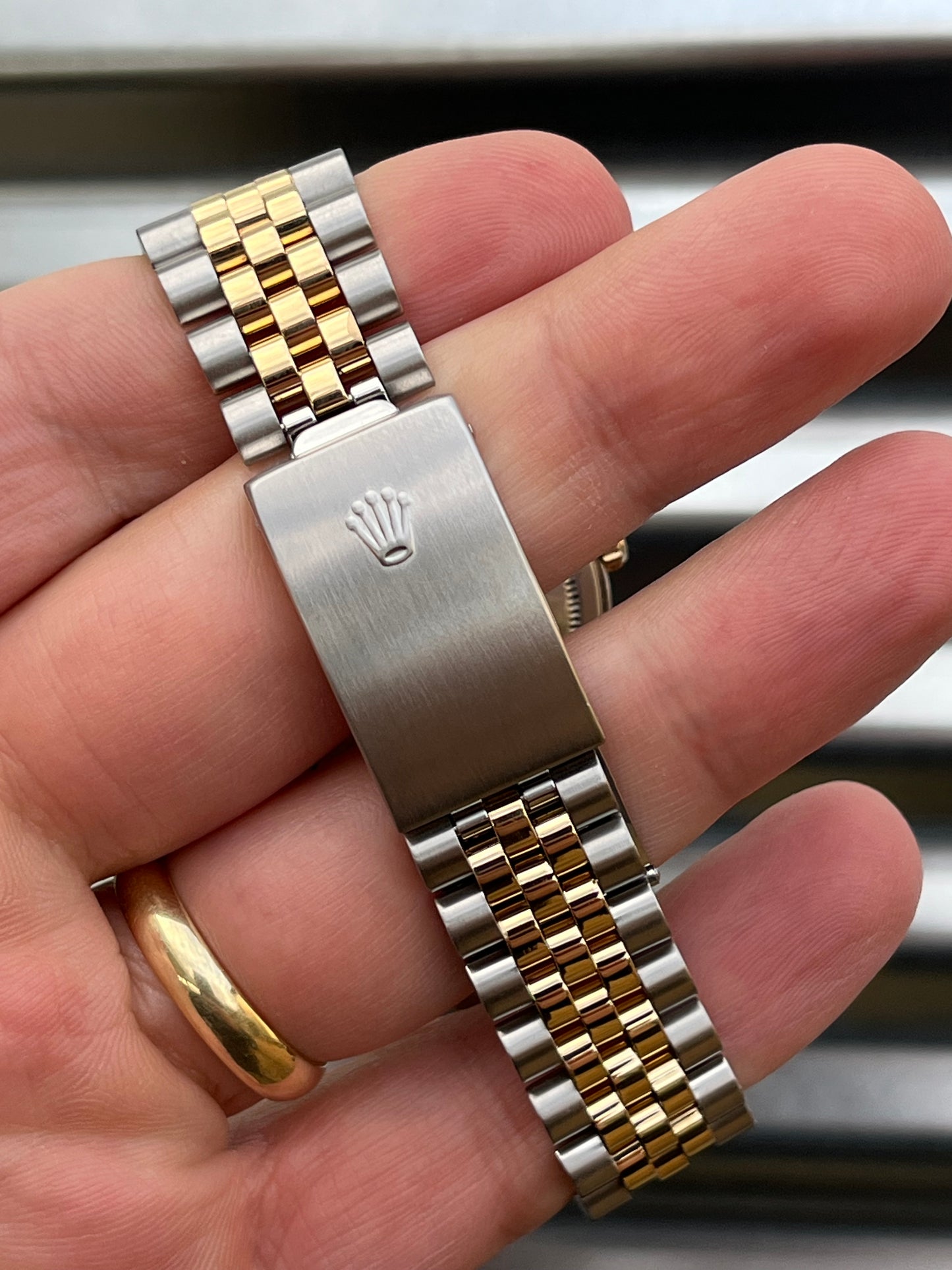 Rolex Datejust “Pyramid Dial” 36mm Ref.16233 Box & Papers