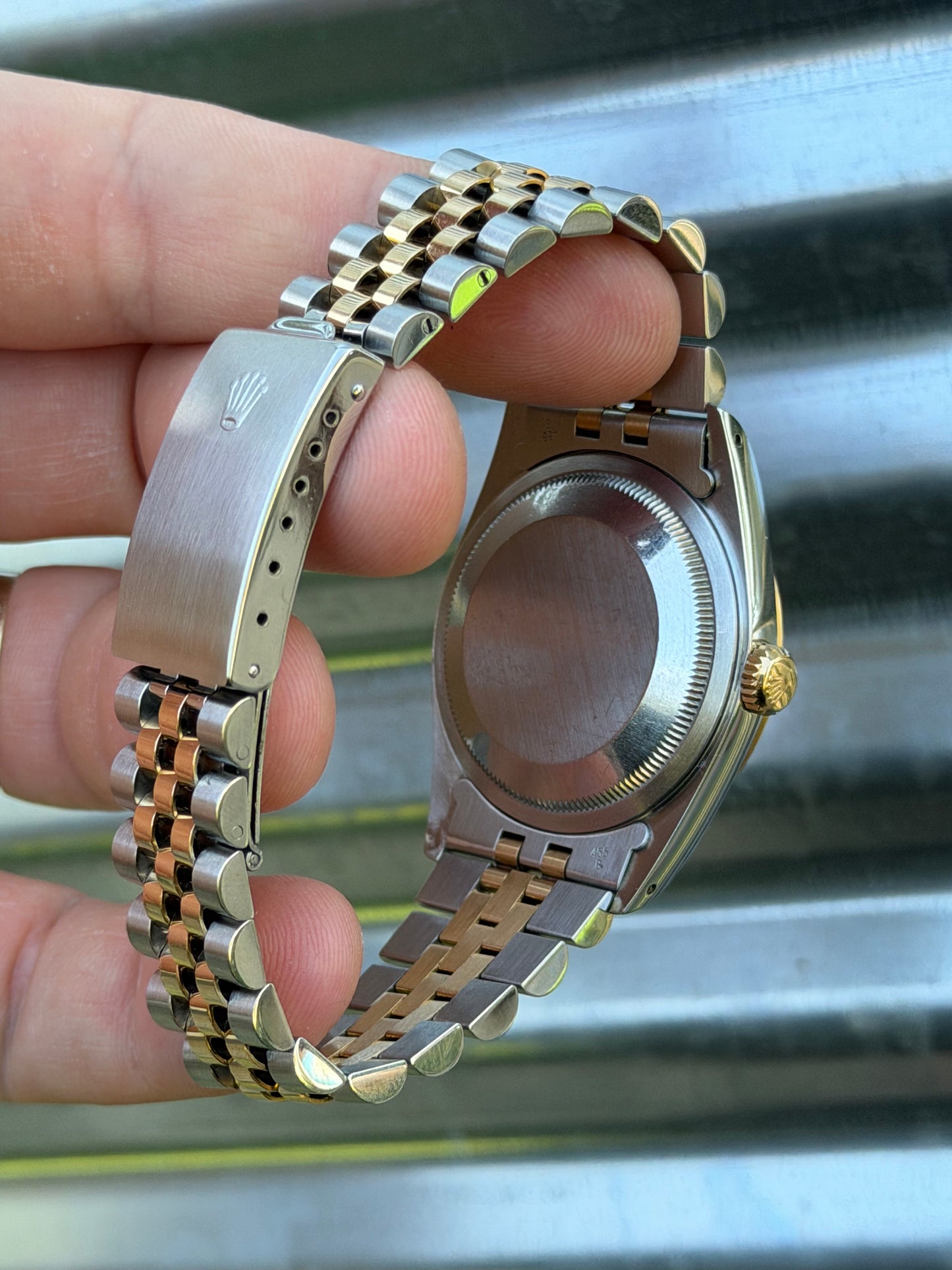 Rolex Datejust “Houndstooth Dial” 36mm Ref.16233 Box & Papers