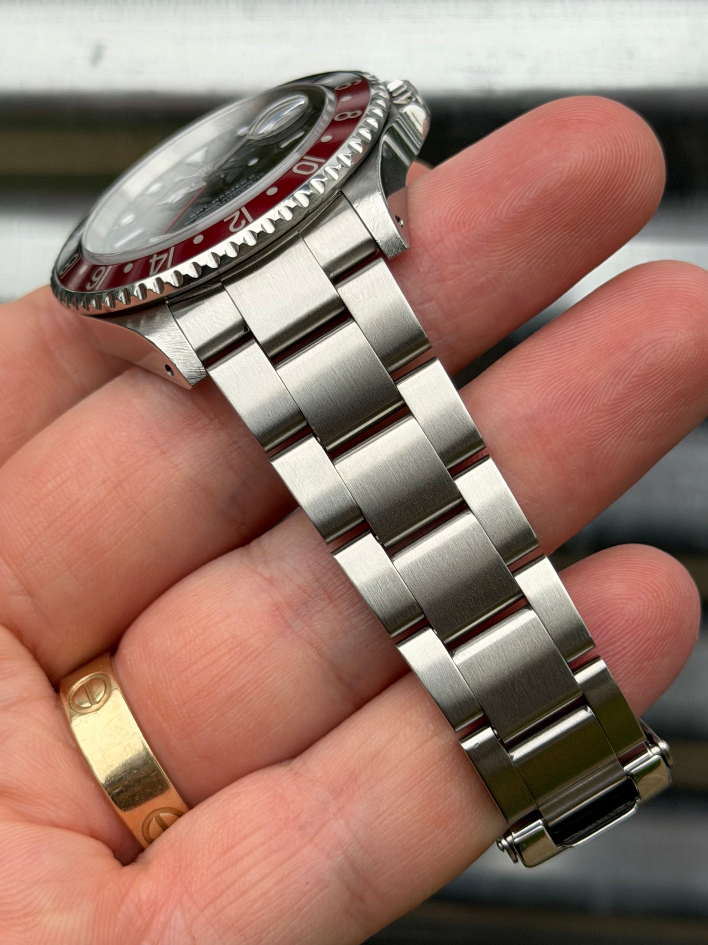 Rolex GMT Master II Coke 40mm Ref.16710 Box & Papers