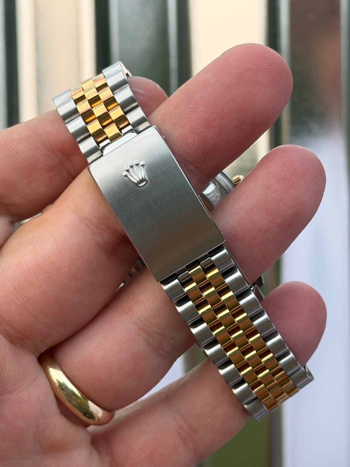 Rolex Datejust “Pyramid Dial” 36mm Ref.16233 Box & Papers