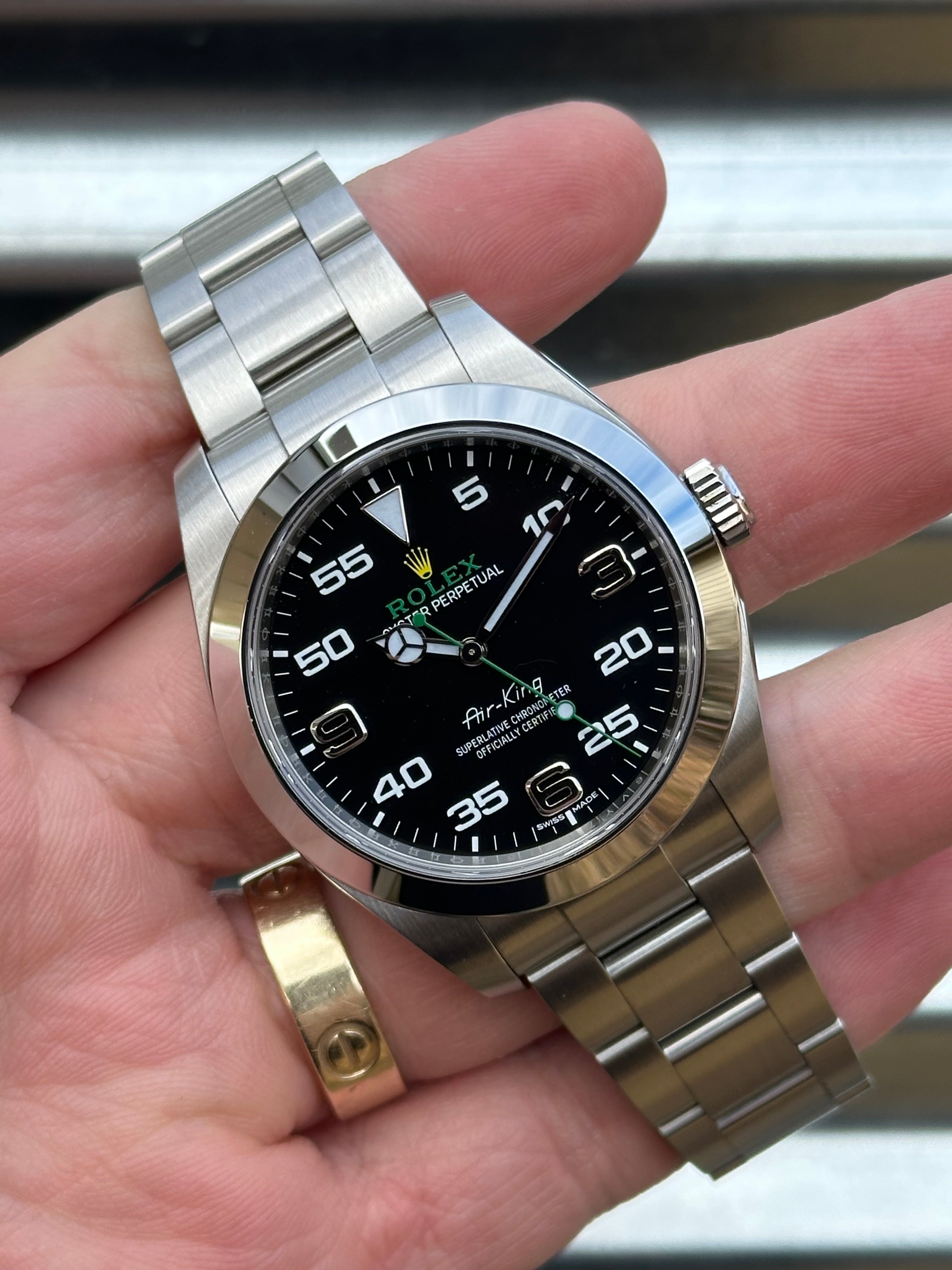 Rolex Air-King 40mm Ref.116900 Box & Card from 2021 – 215Watches