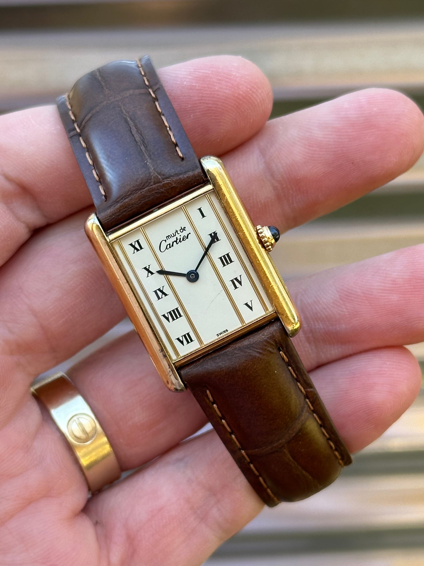 Cartier Tank Vermeil Ref. 590005