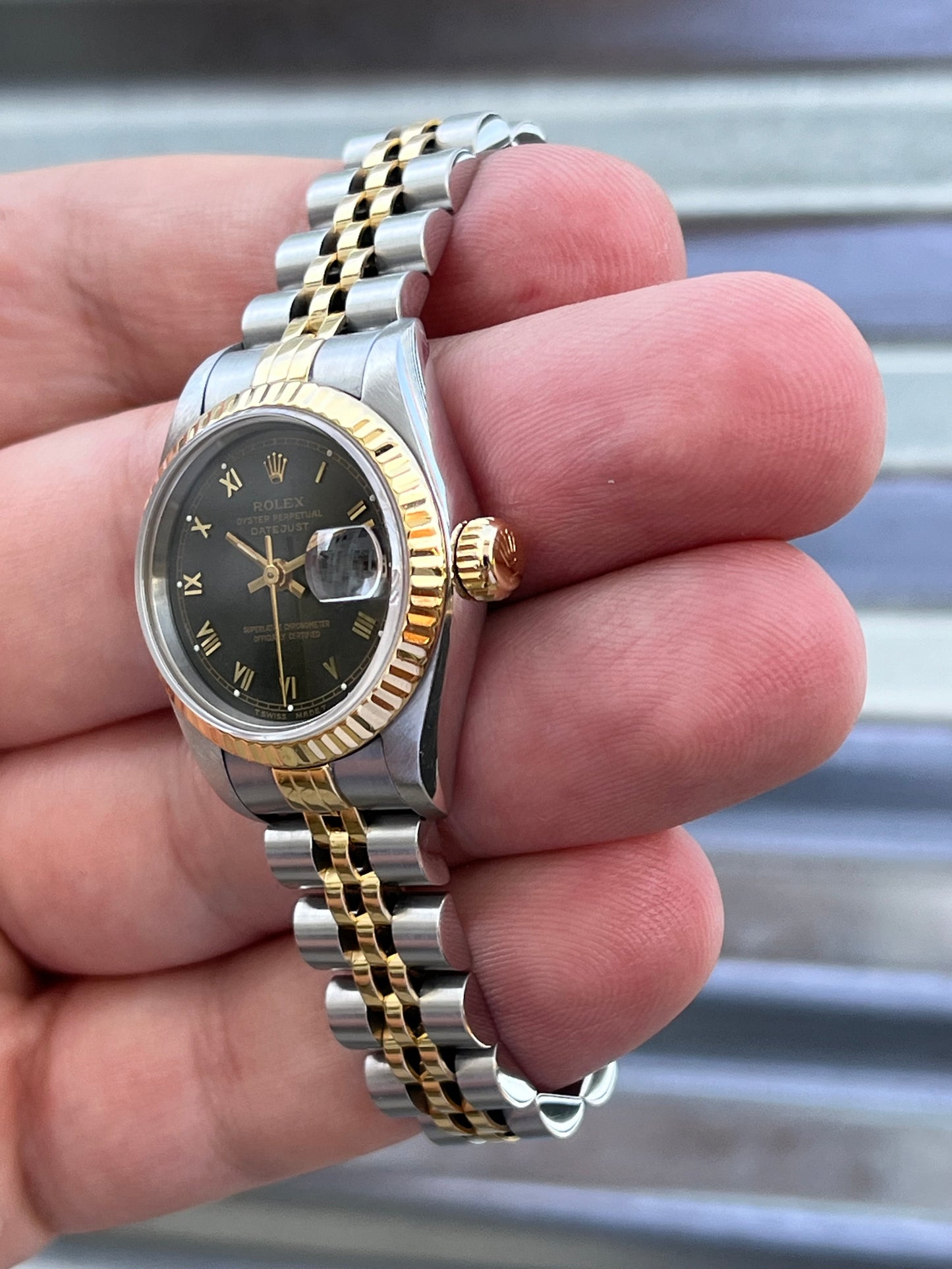 Rolex Datejust 26mm Ref.69173 Anniversary Roman Numeral Dial