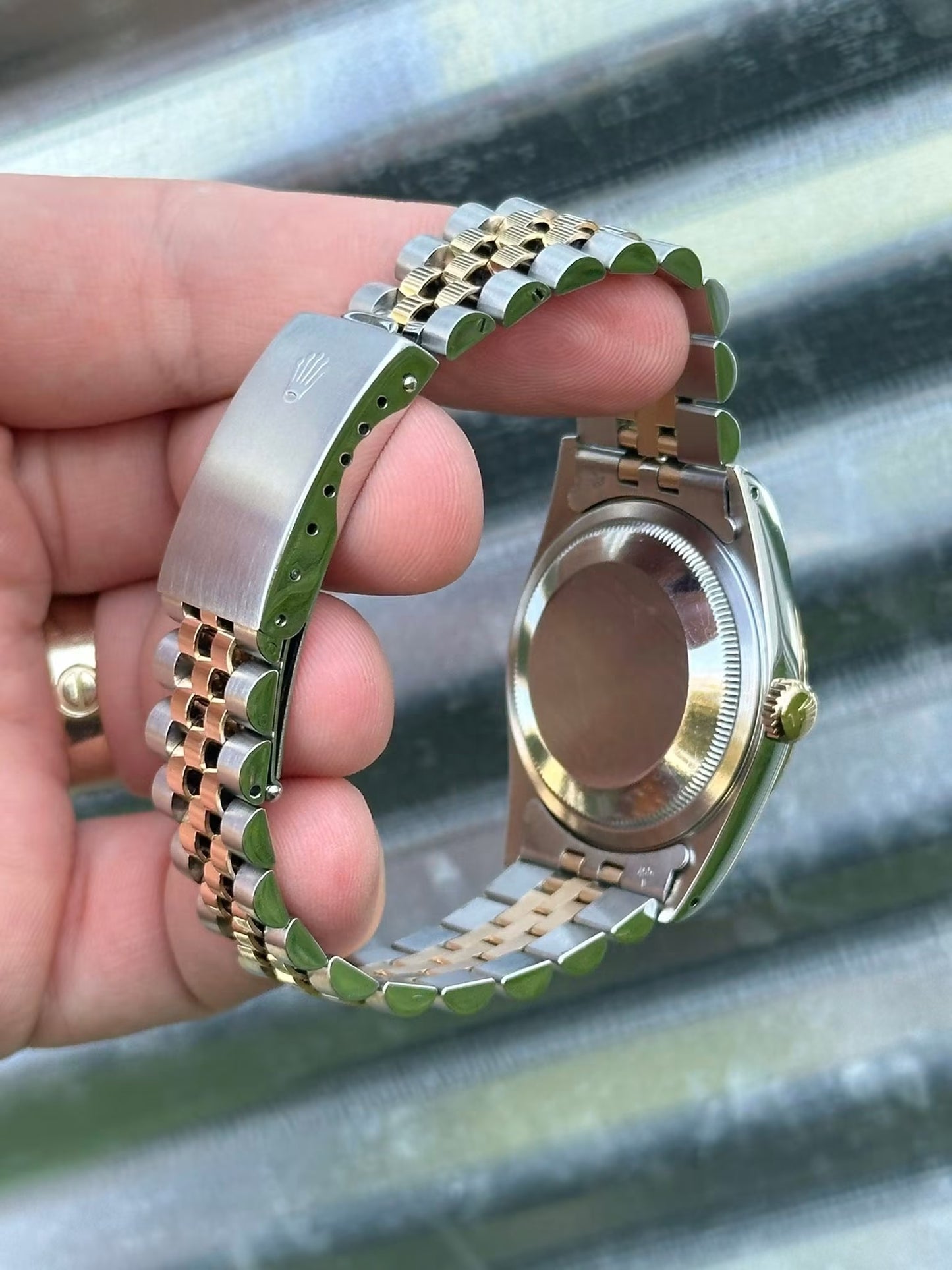 Rolex Datejust “Houndstooth Dial” 36mm Ref.16233 Box & Papers