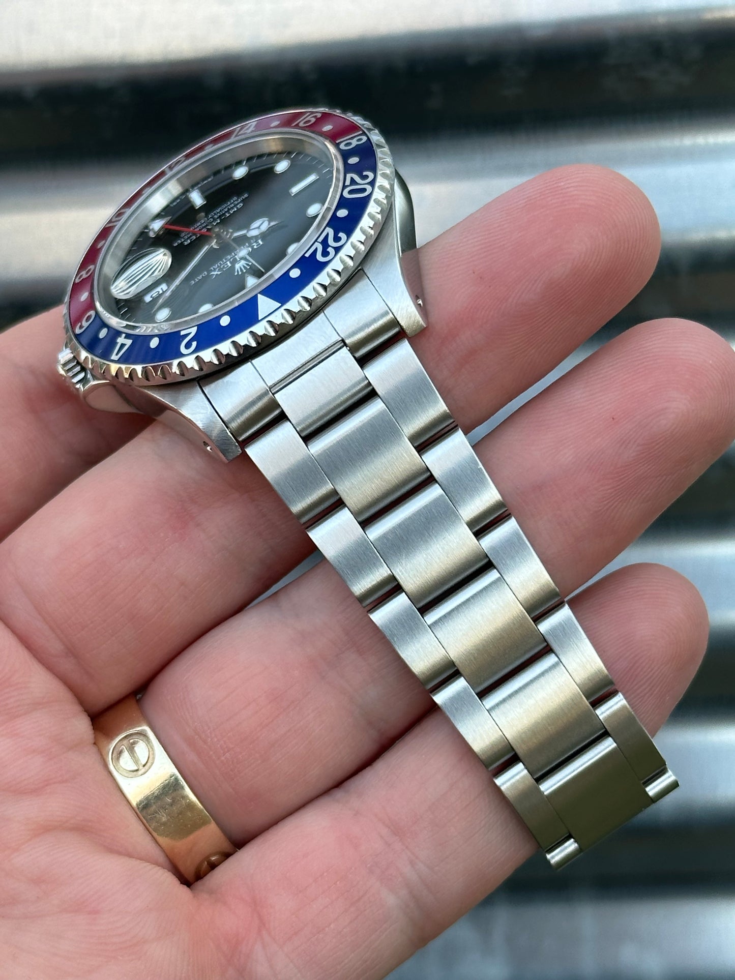 Rolex GMT Master Pepsi 40mm Ref.16700 Box & Papers