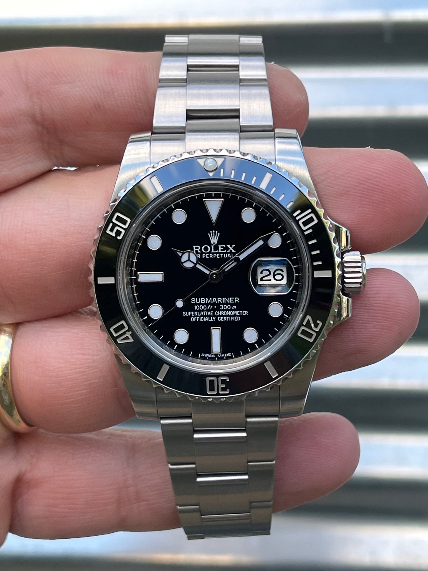 Rolex Submariner Date Ceramic 40mm Ref.116610LN Box & Card