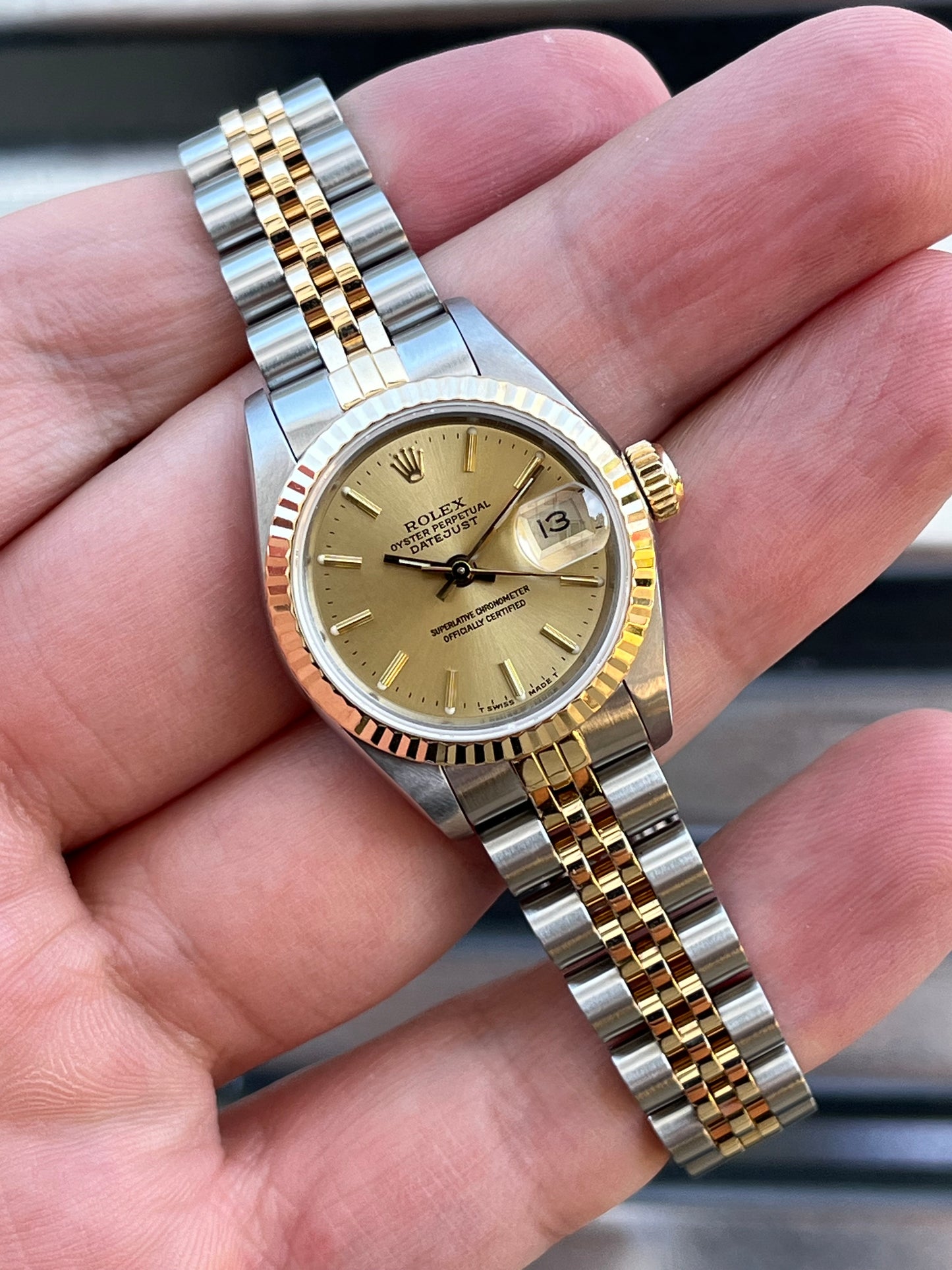 Rolex Datejust Ladies 26mm Ref.69173 Box & Papers